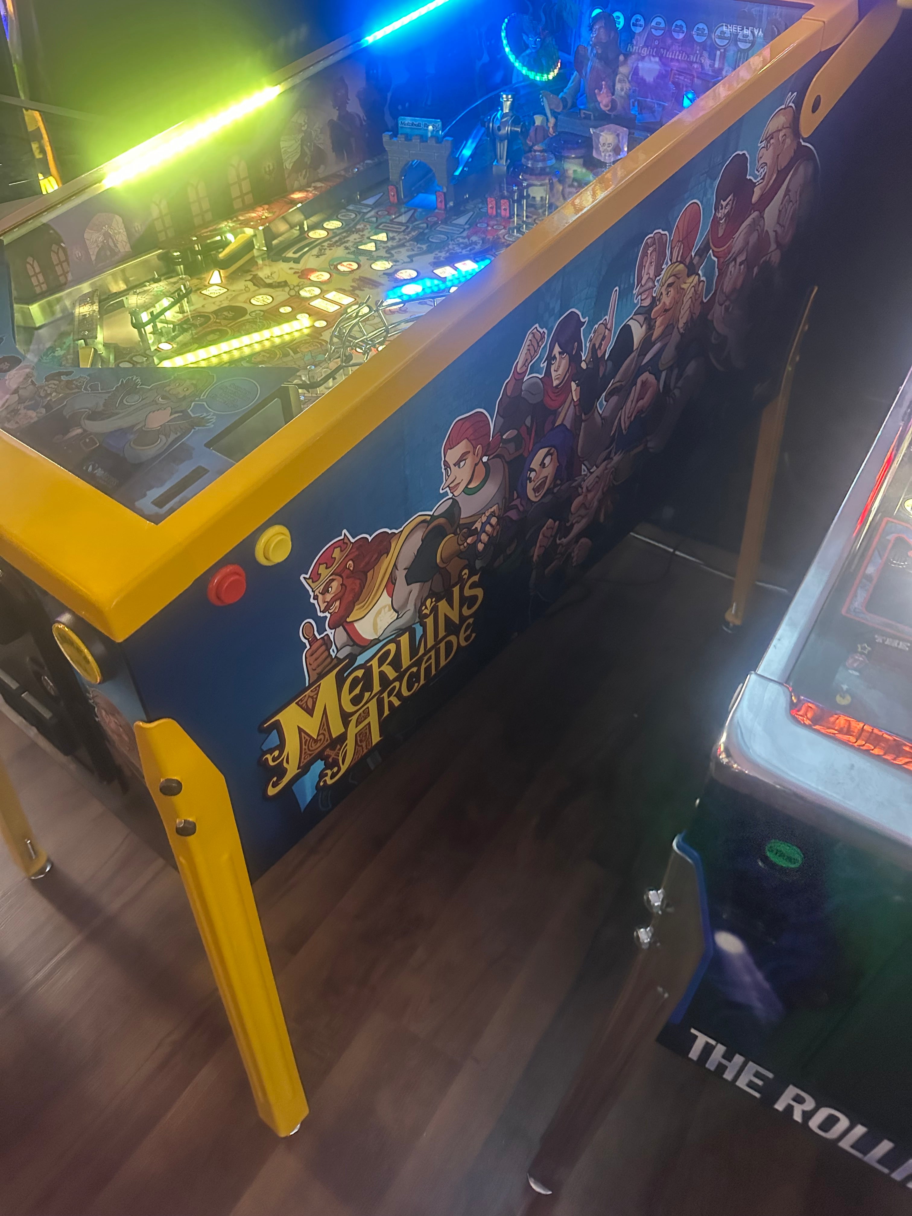 Turner Pinball Merlin's Arcade Pinball Machine - Legendary Edition