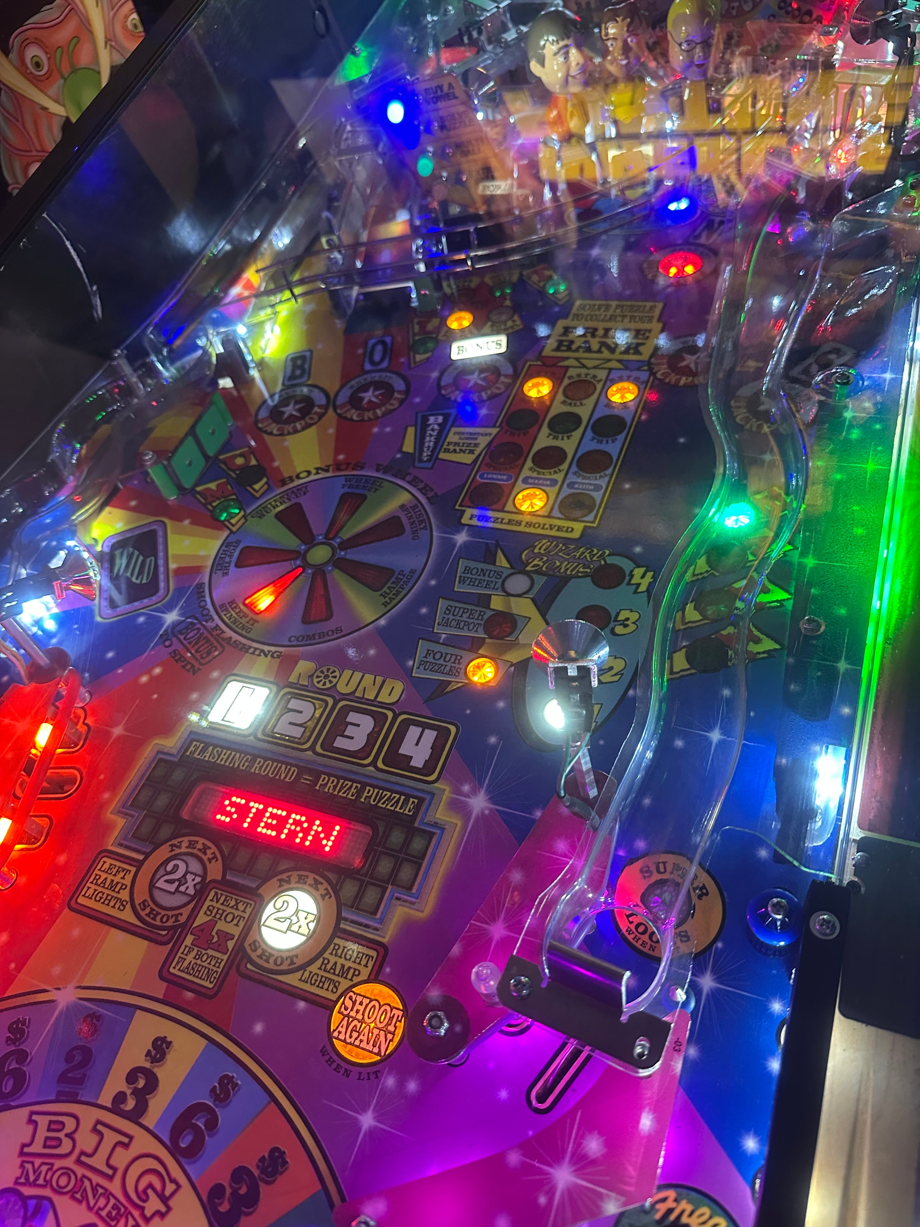 Stern Pinball Wheel of Fortune Pinball Machine