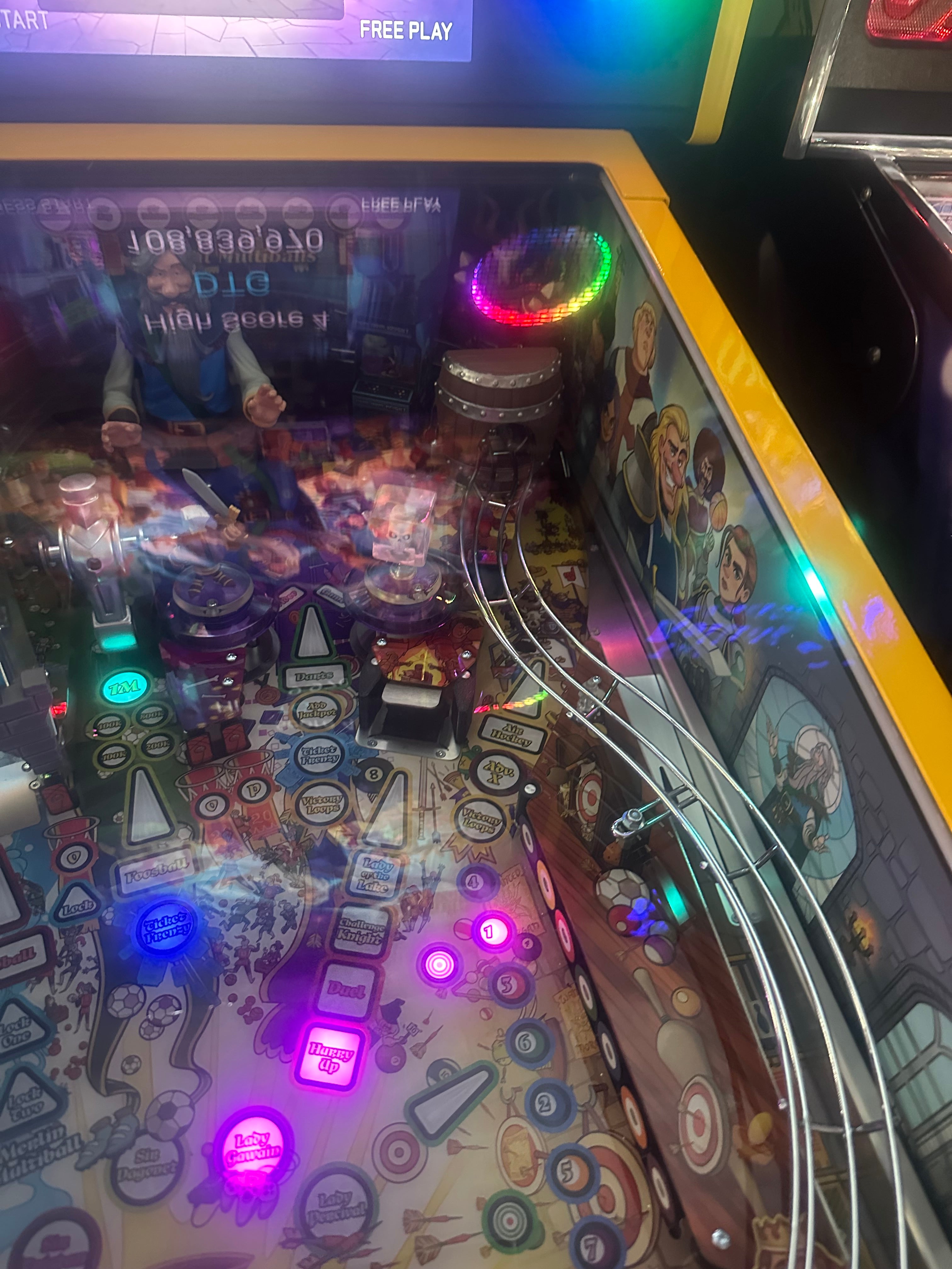 Turner Pinball Merlin's Arcade Pinball Machine - Legendary Edition