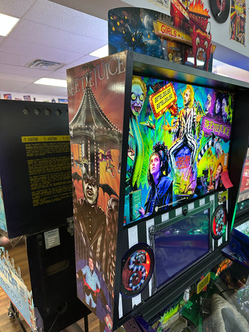 Image of Spooky Pinball Beetlejuice Pinball Machine IN STOCK READY TO SHIP