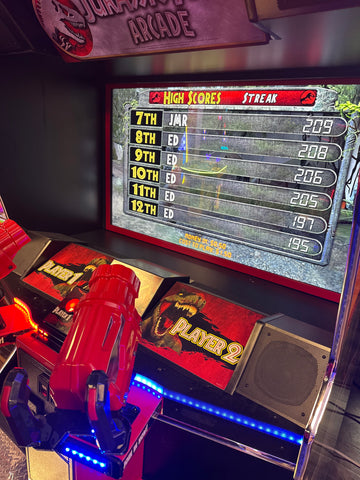 Image of Raw Thrills Jurassic Park Arcade Game