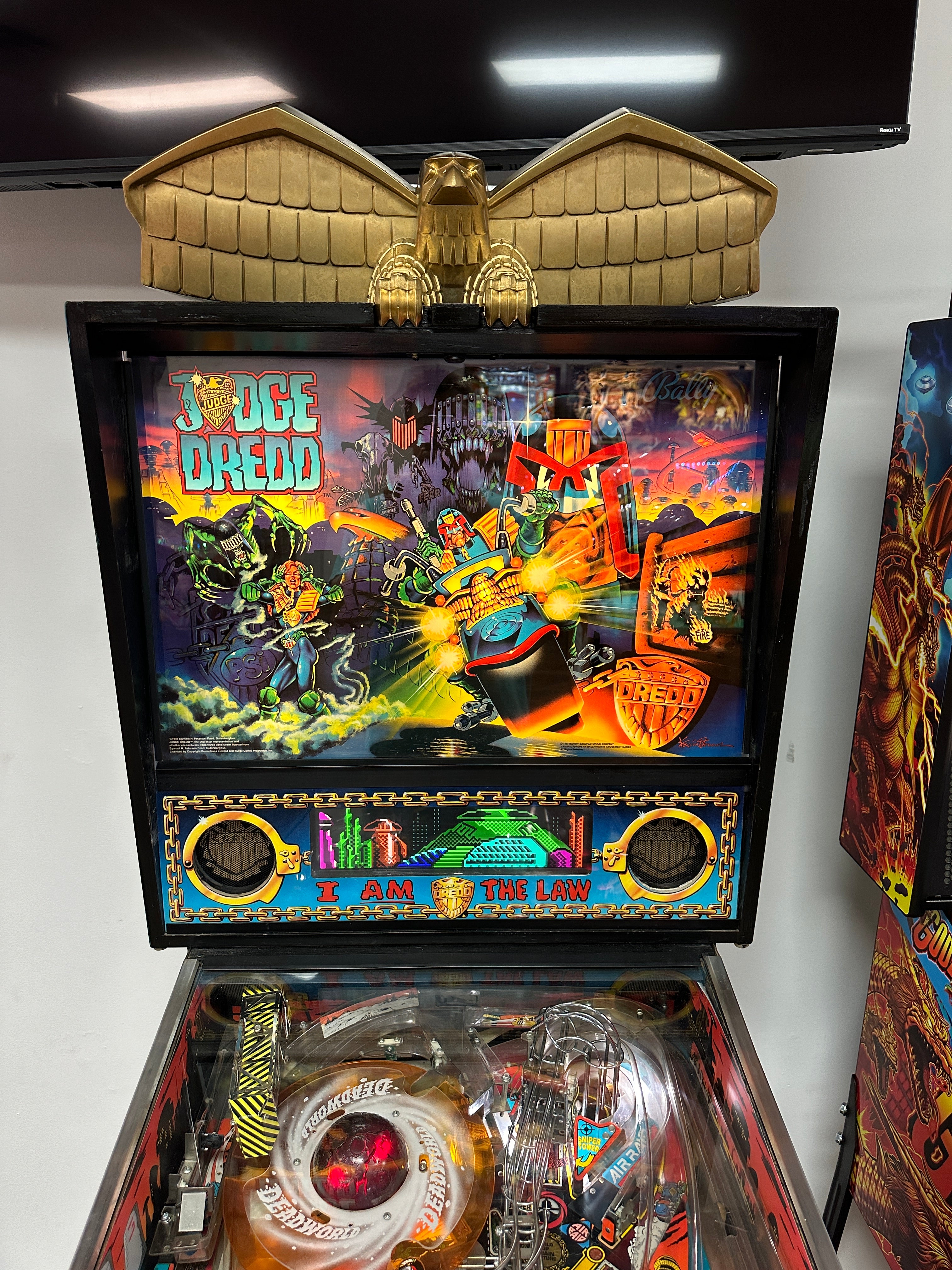 Bally Judge Dredd Pinball Machine