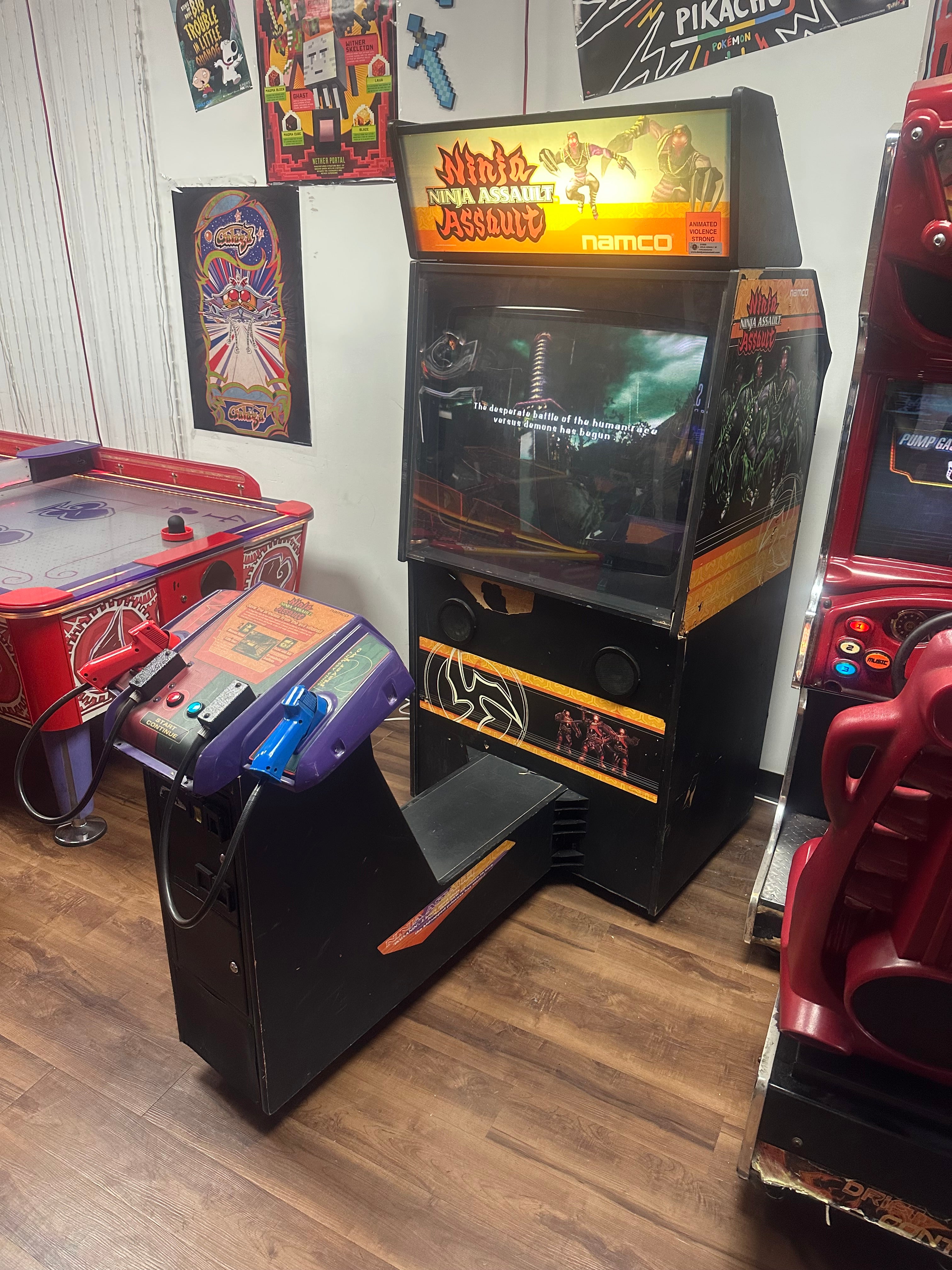 Namco Ninja Assault Arcade Game