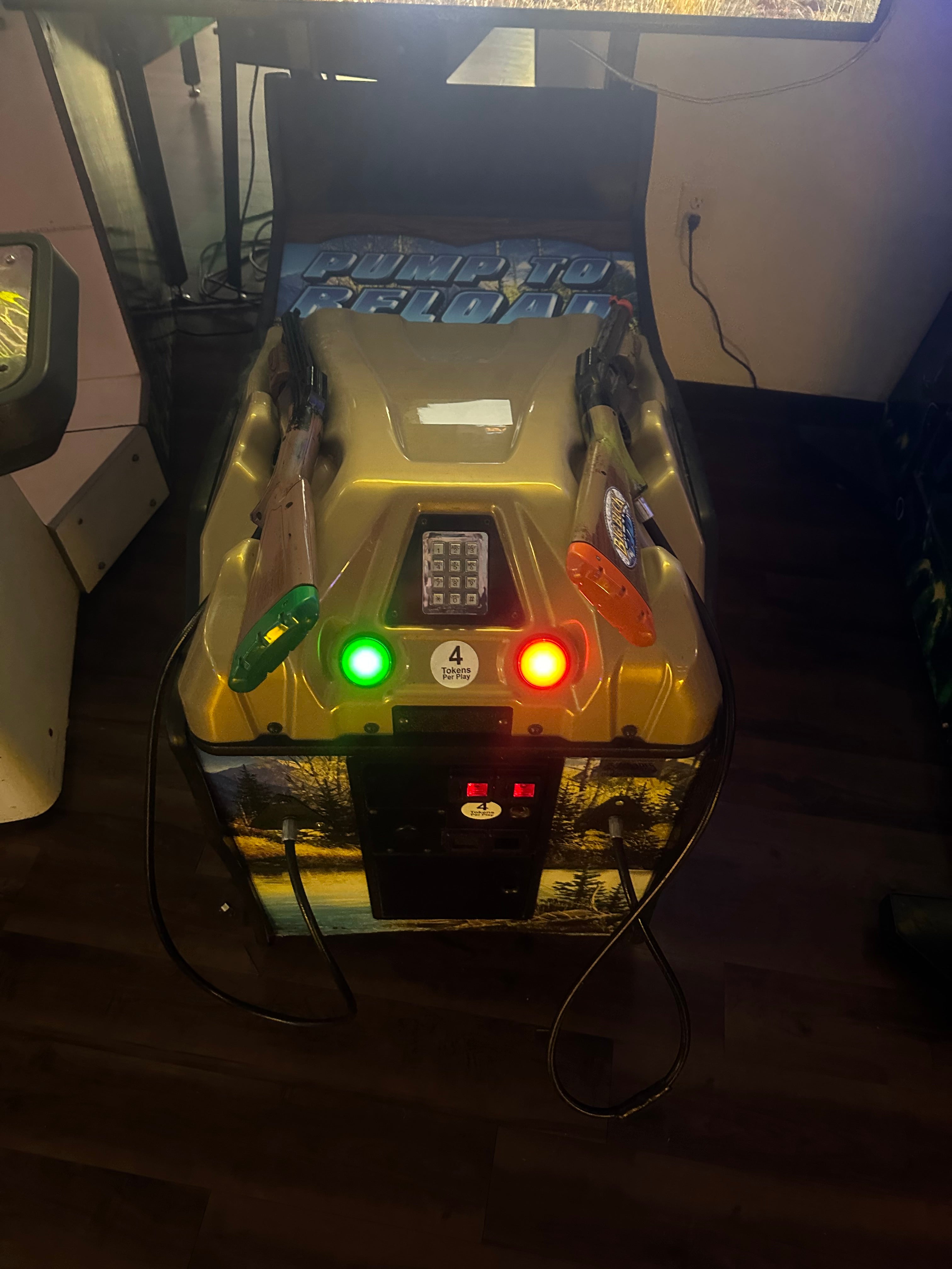 Raw Thrills Big Buck Hunter HD Deluxe Arcade Game