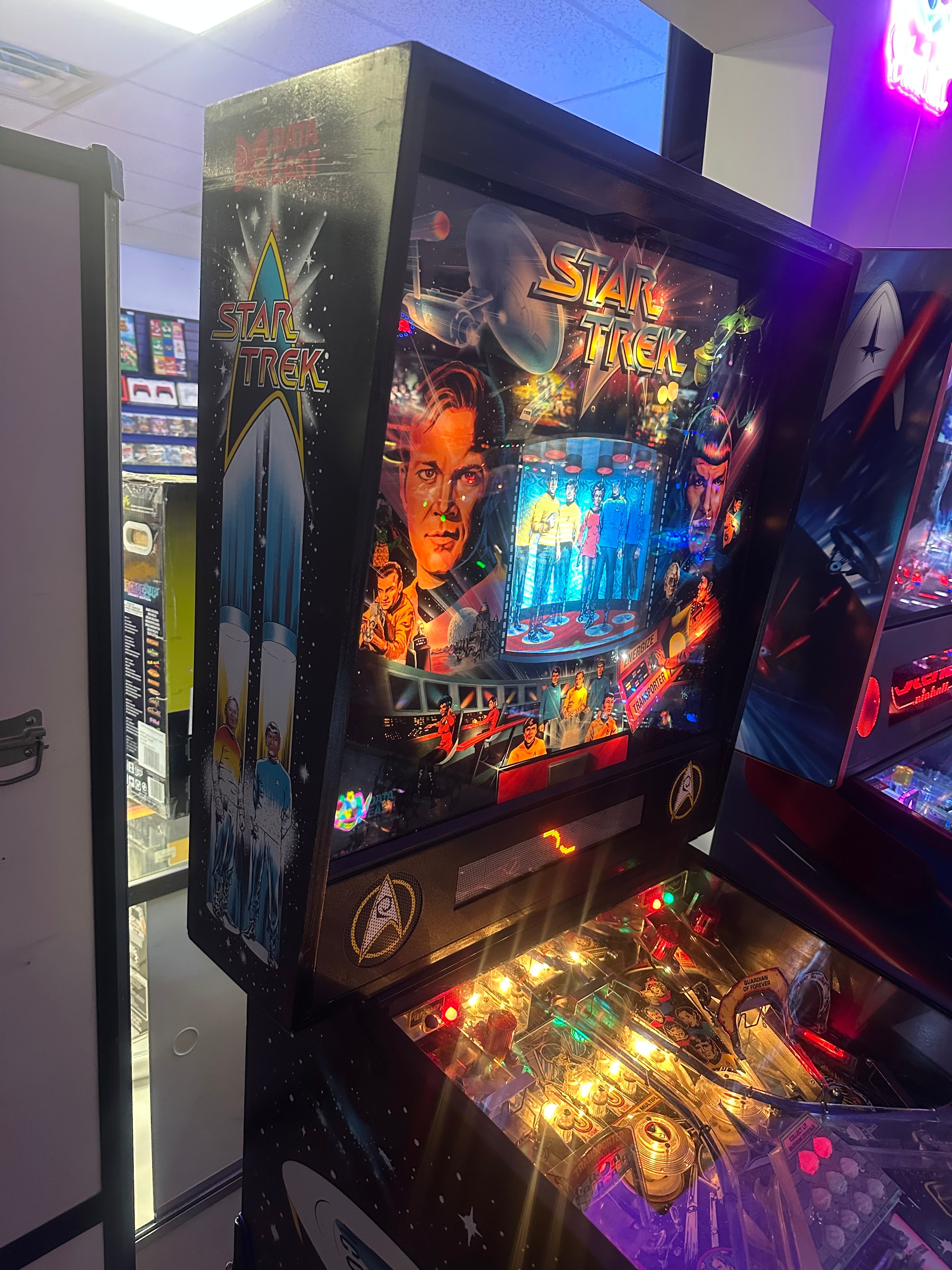 Data East Star Trek Pinball Machine