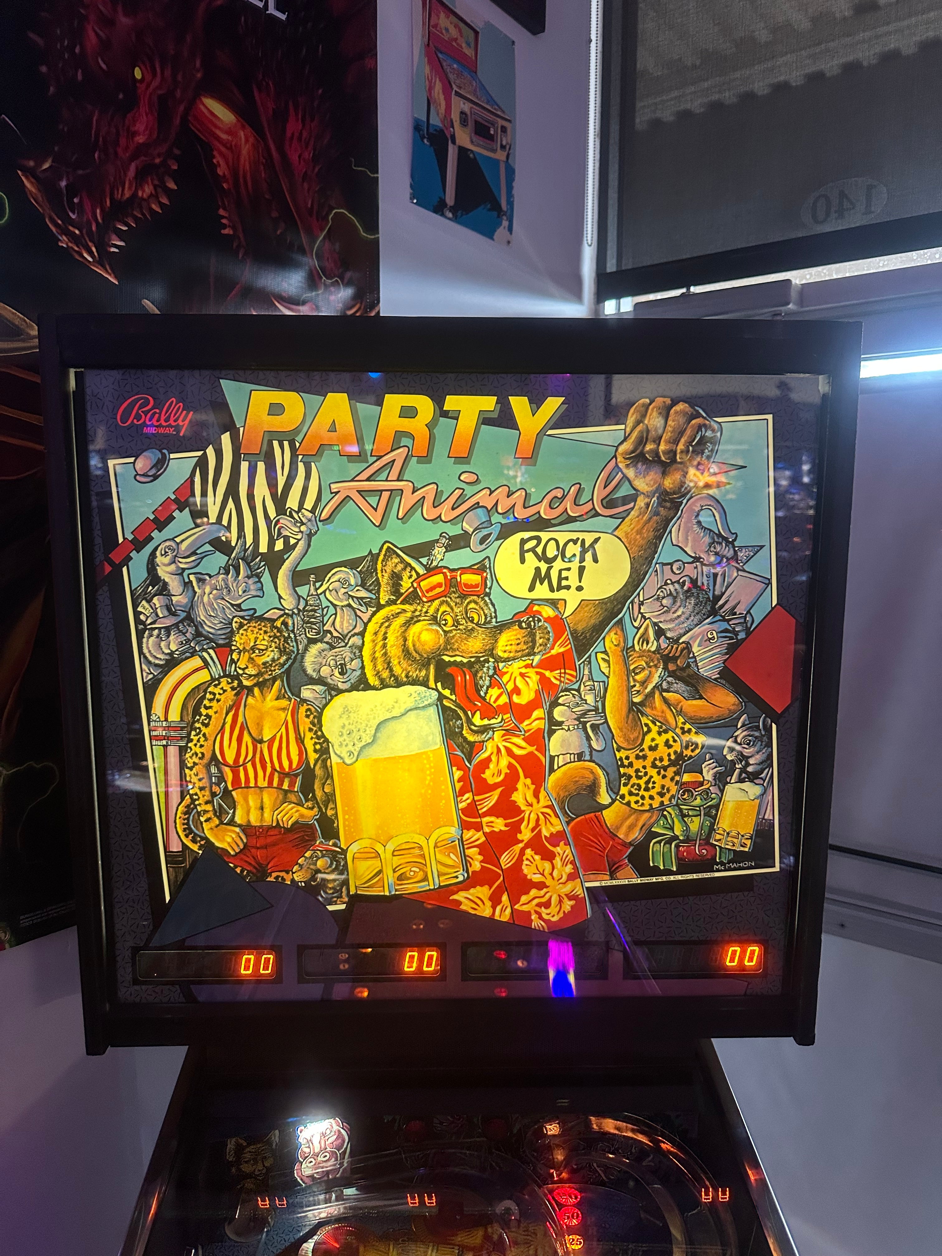 Bally Party Animal Pinball Machine