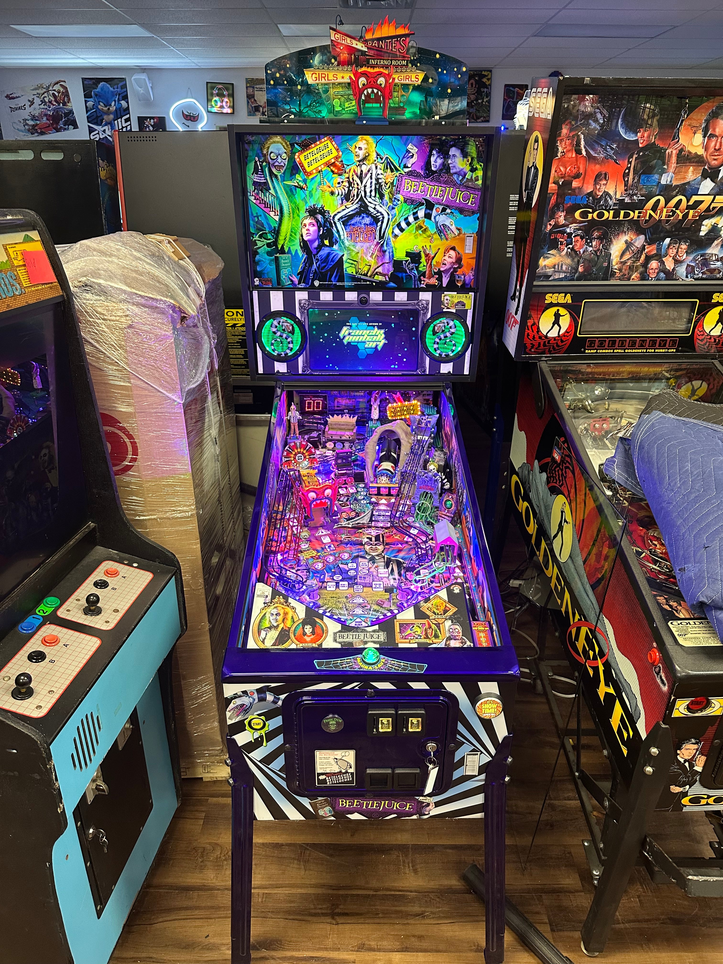 Spooky Pinball Beetlejuice Pinball Machine IN STOCK