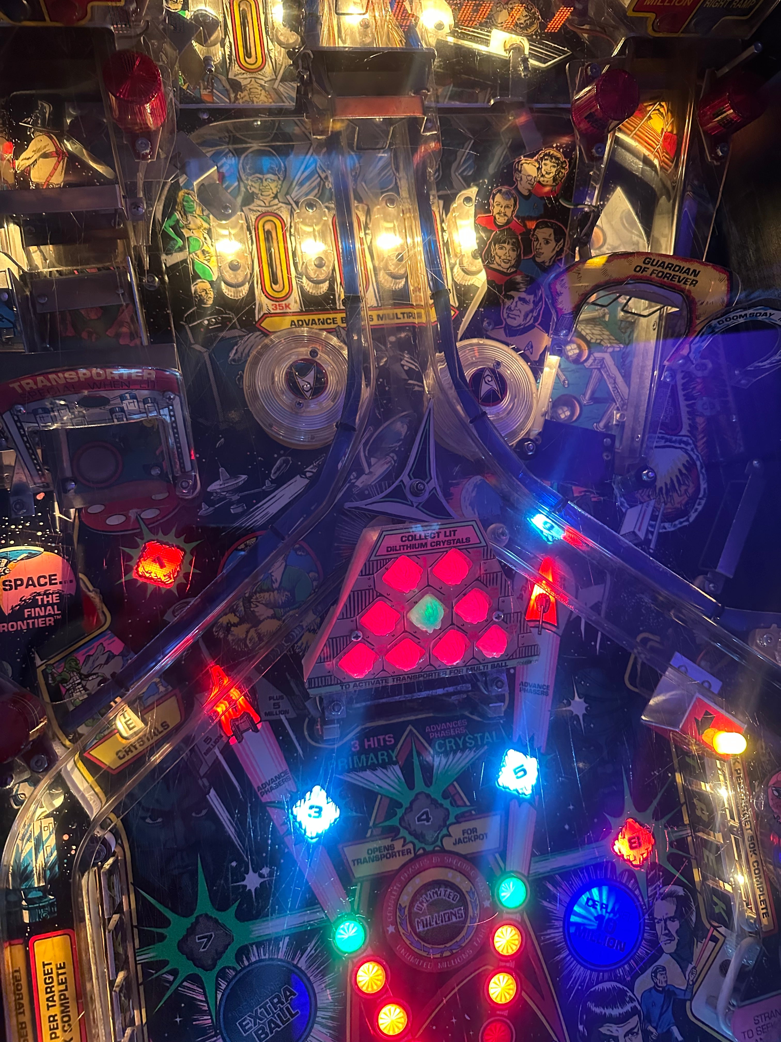 Data East Star Trek Pinball Machine