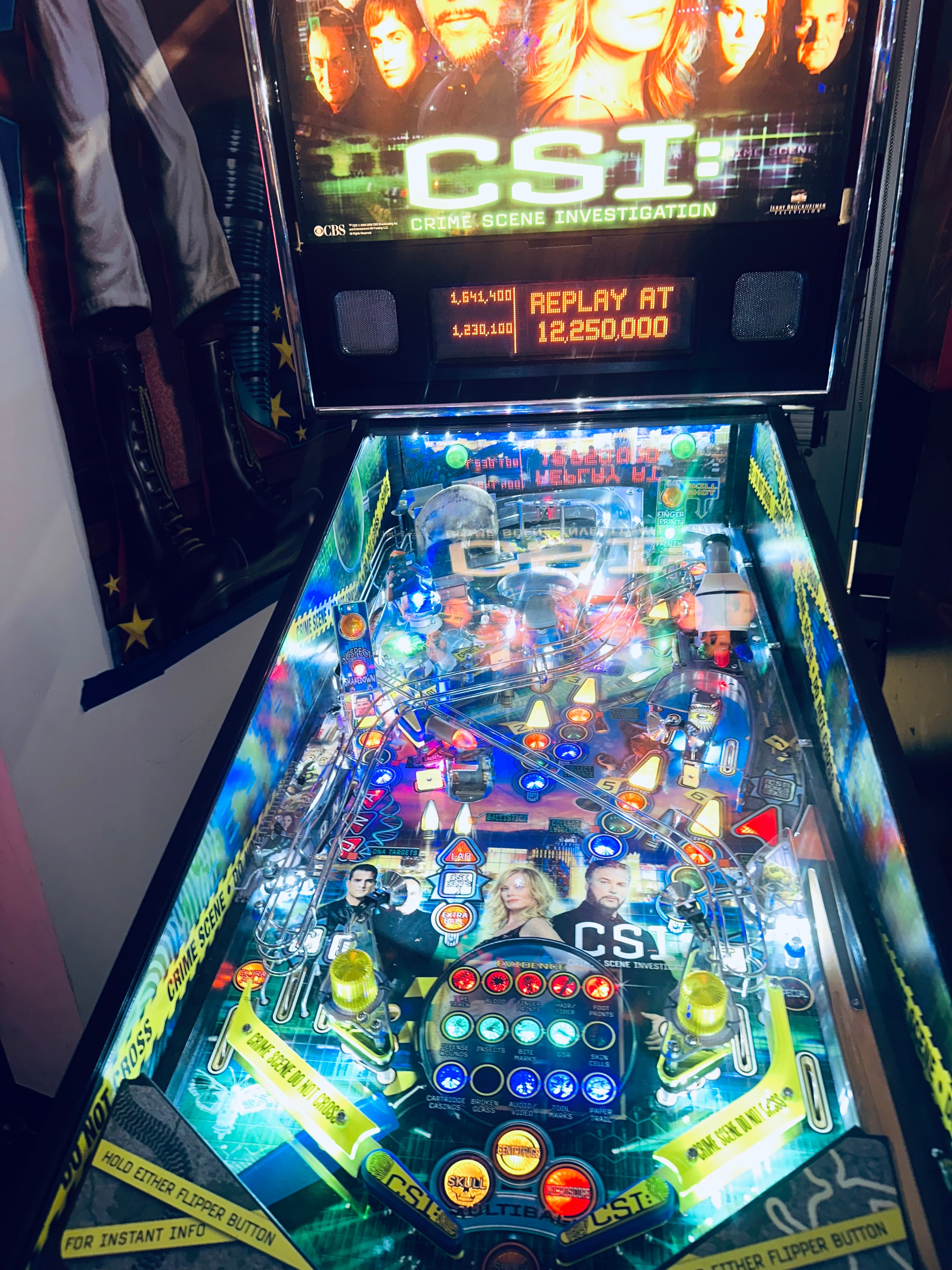 Stern Pinball CSI: Crime Scene Investigation Pinball Machine