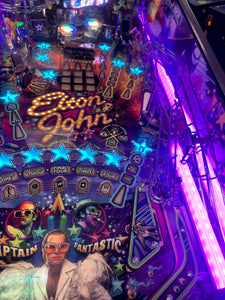 Jersey Jack Pinball Elton John Platinum Edition Pinball Machine