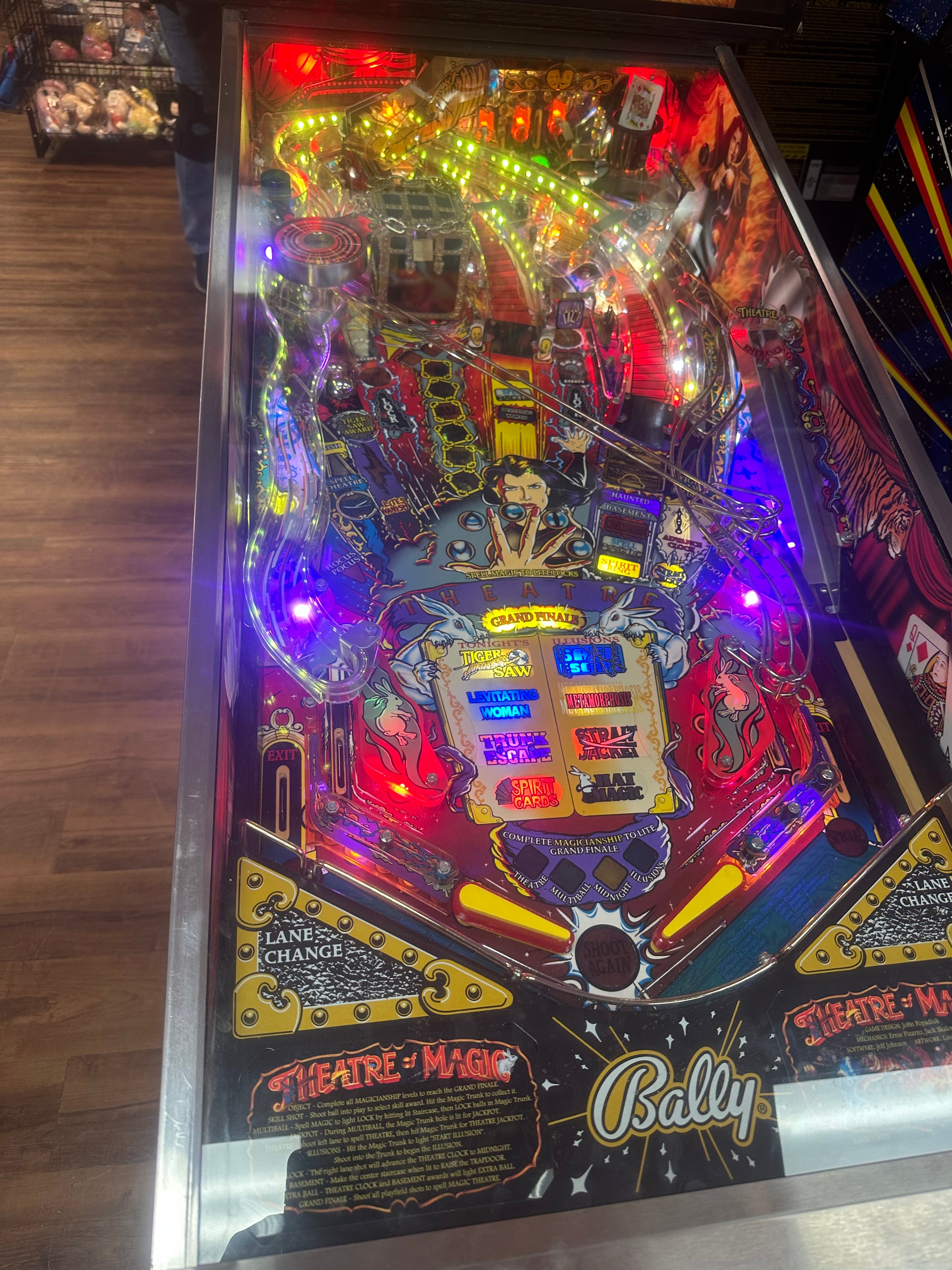 Bally Theatre of Magic Pinball Machine
