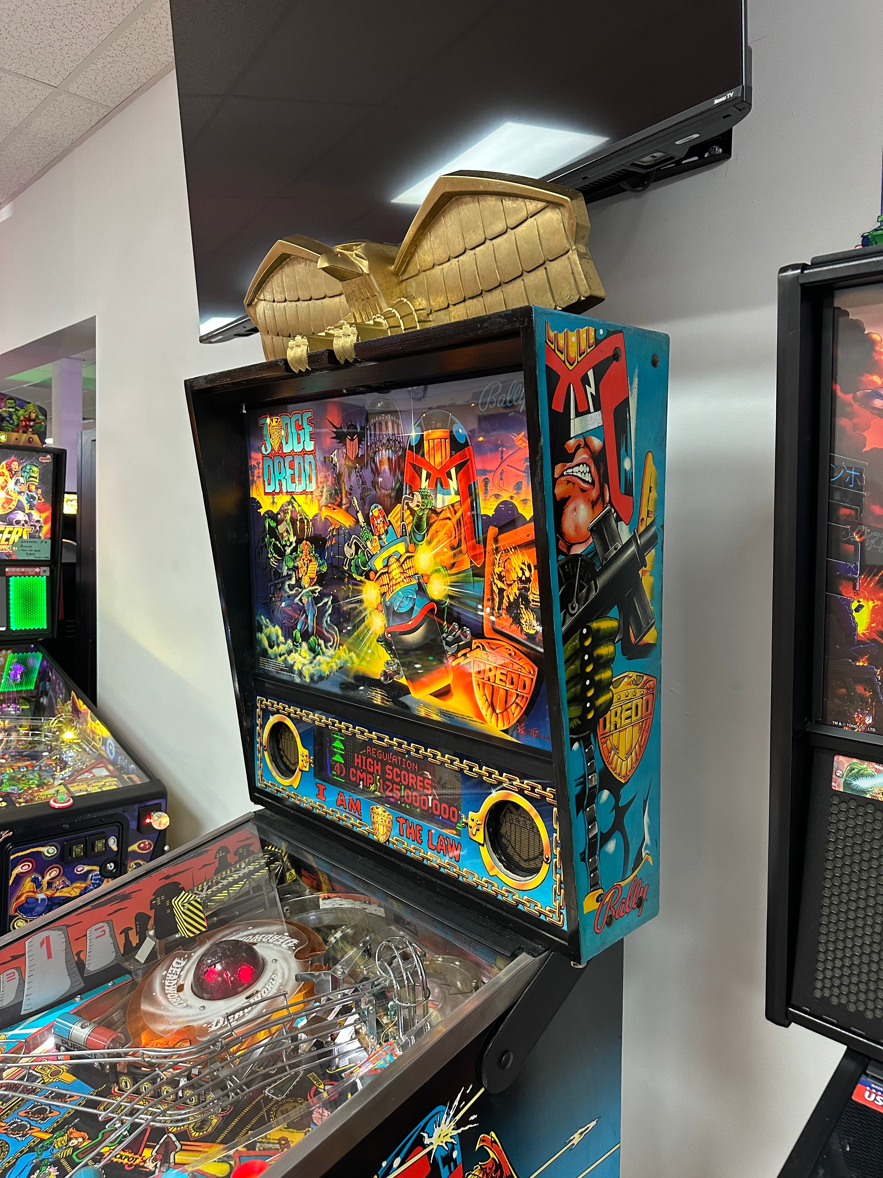 Bally Judge Dredd Pinball Machine