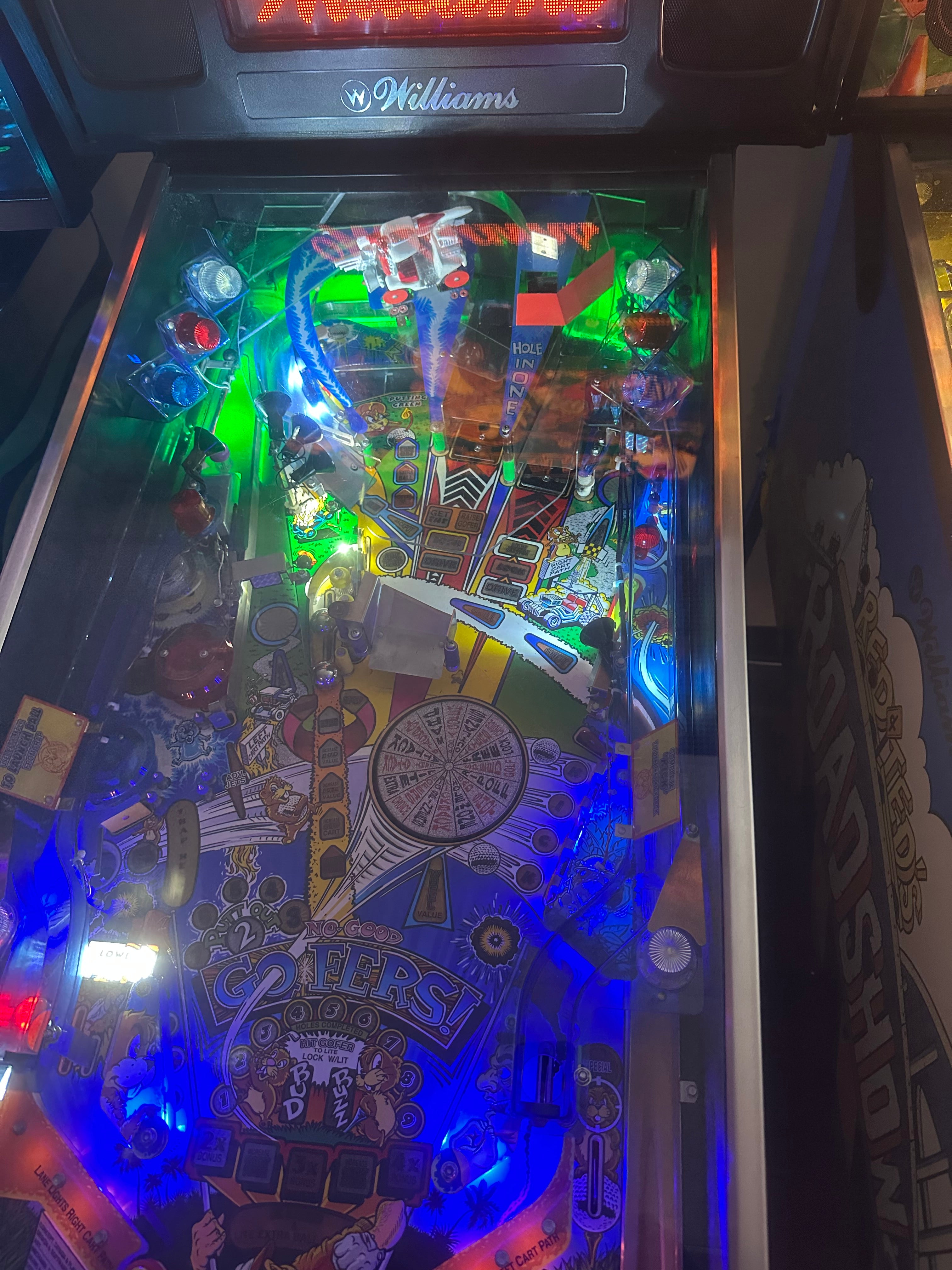 Williams No Good Gophers Pinball Machine