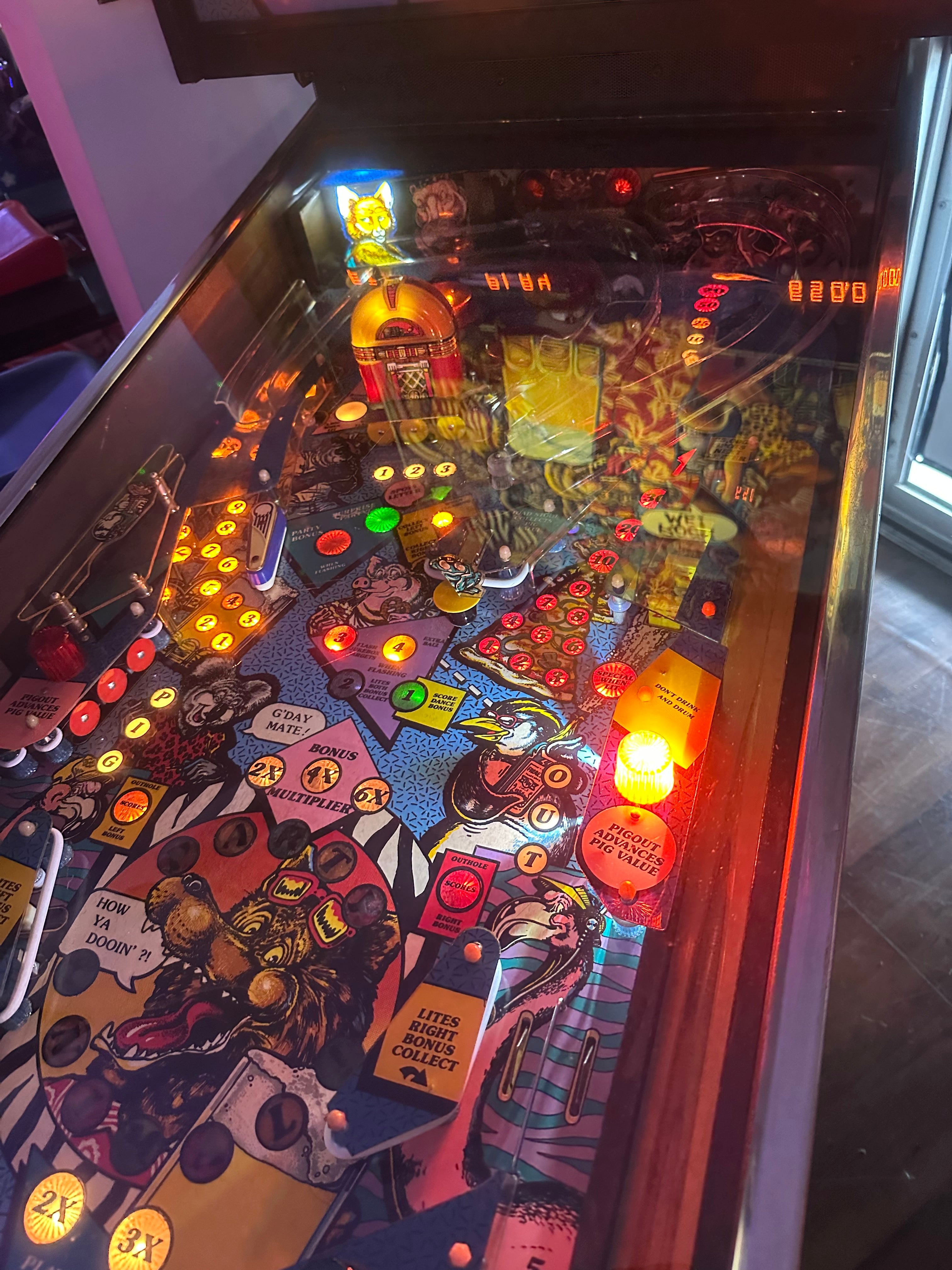 Bally Party Animal Pinball Machine