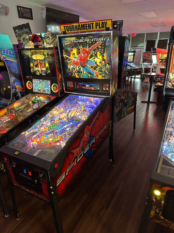Image of Stern Pinball LOADED Spider-Man Pinball Machine