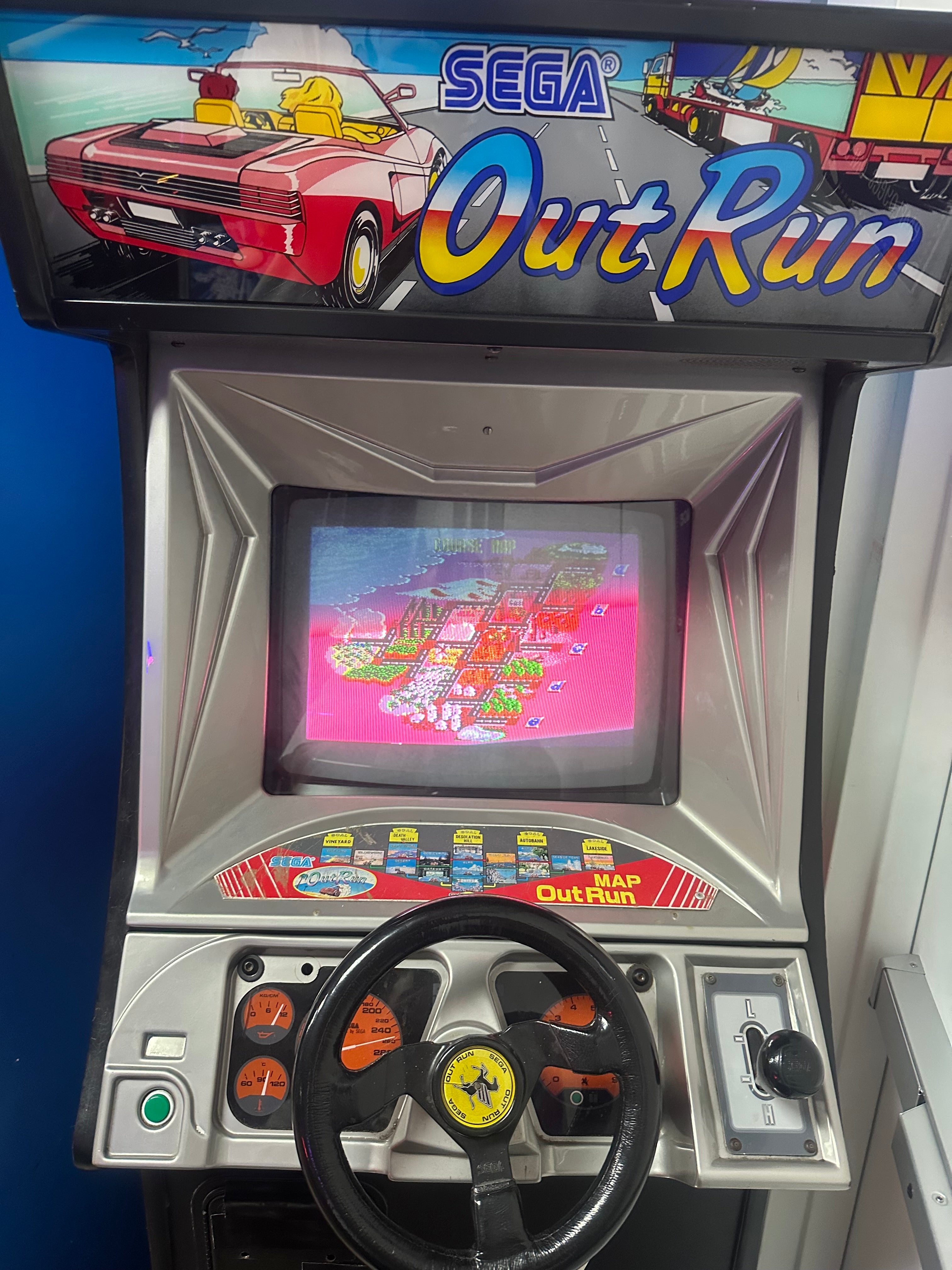 Sega Out Run Arcade Game