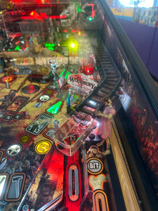 Stern Pinball LOADED The Walking Dead Premium Pinball Machine with Stern Topper