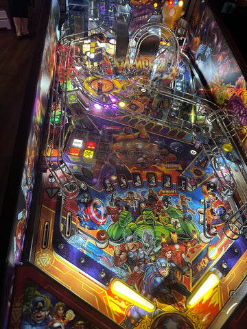 Image of Stern Pinball Avengers Infinity Quest Premium Pinball Machine