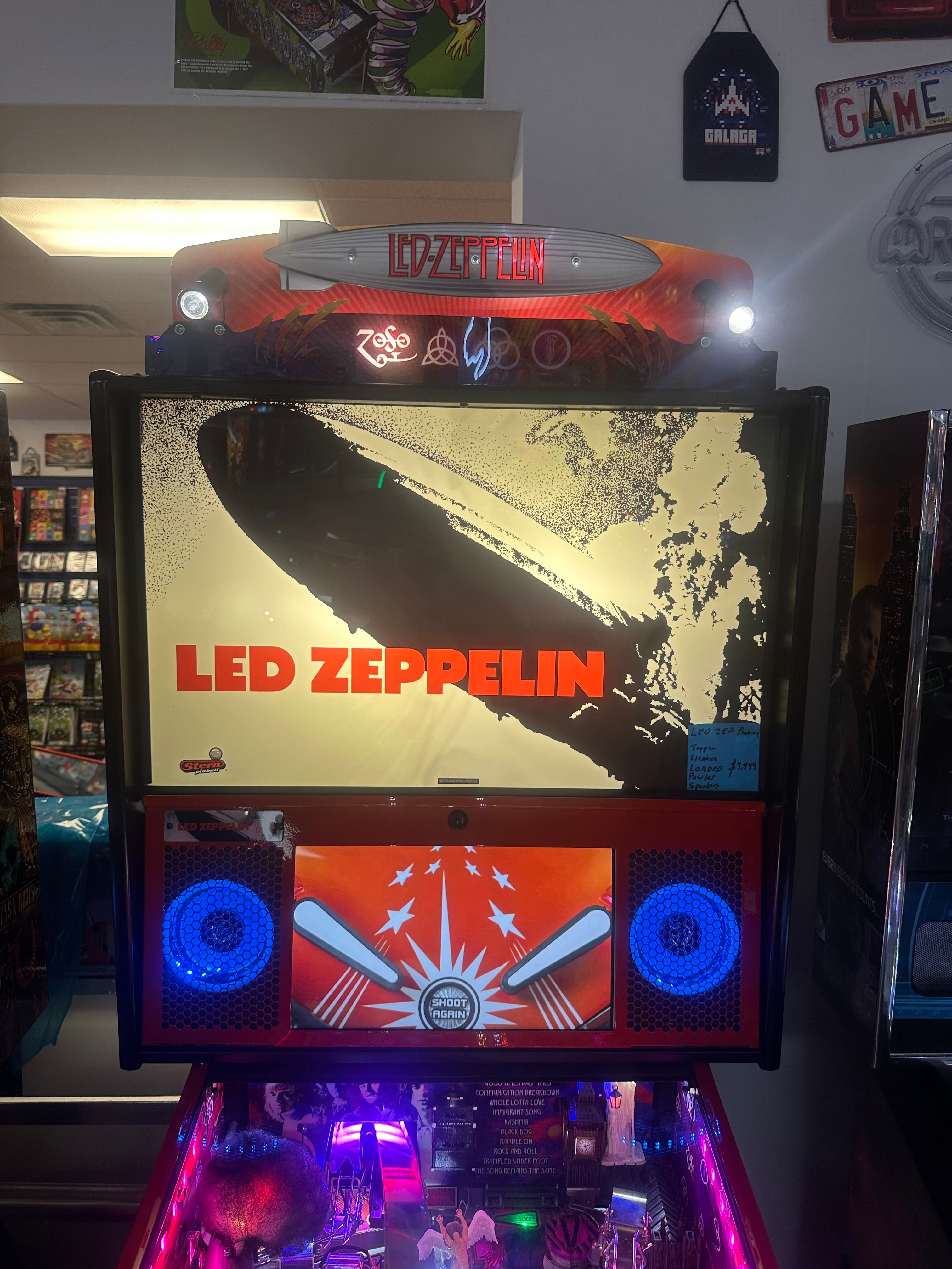 Stern Pinball LOADED Led Zeppelin Premium Pinball Machine