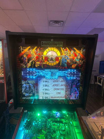 Image of Jersey Jack Pinball Guns N' Roses Limited Edition Pinball Machine
