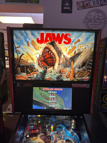 Image of Stern Pinball Jaws Premium Pinball Machine