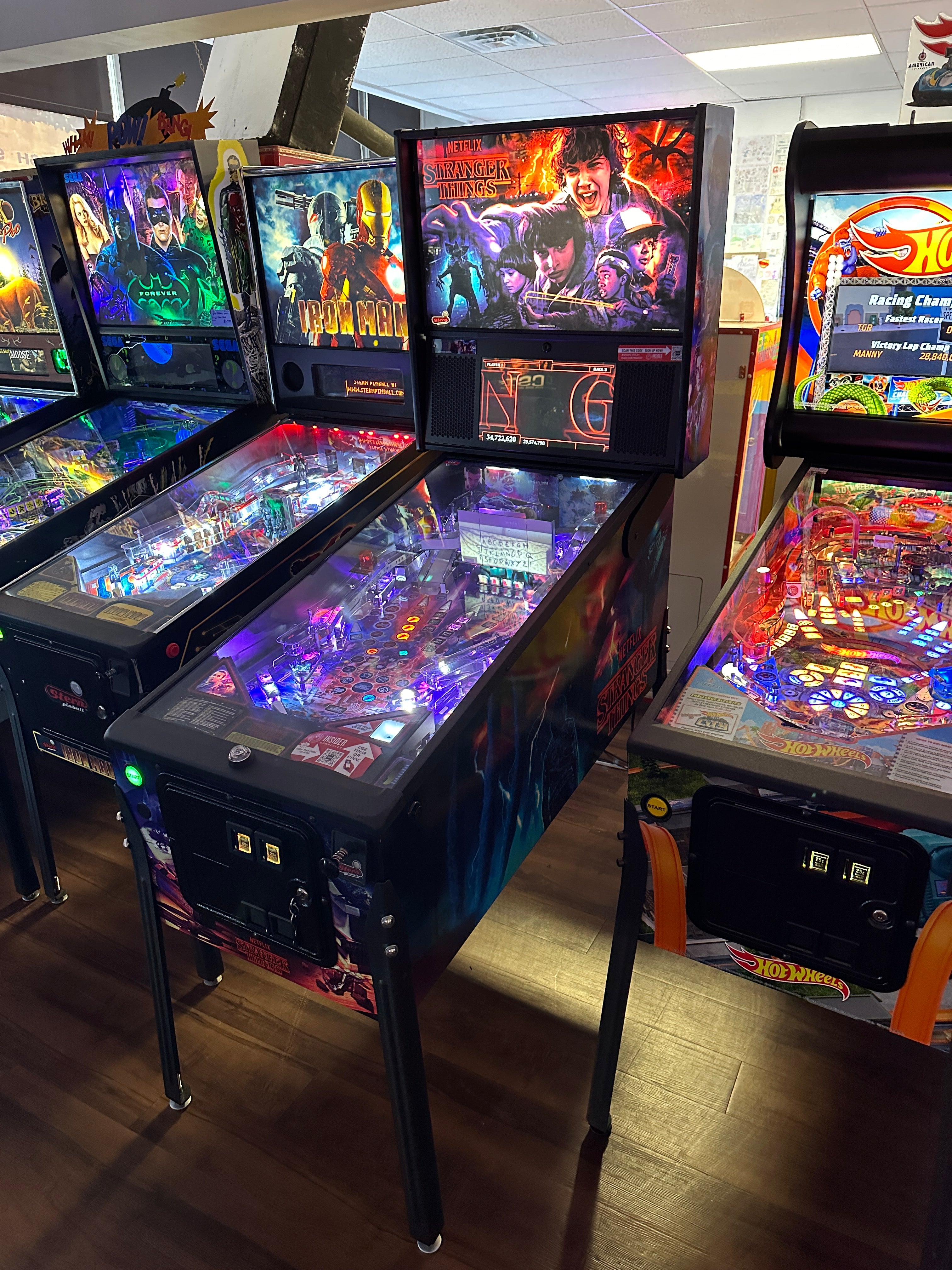 Stern Pinball Stranger Things Premium Pinball Machine
