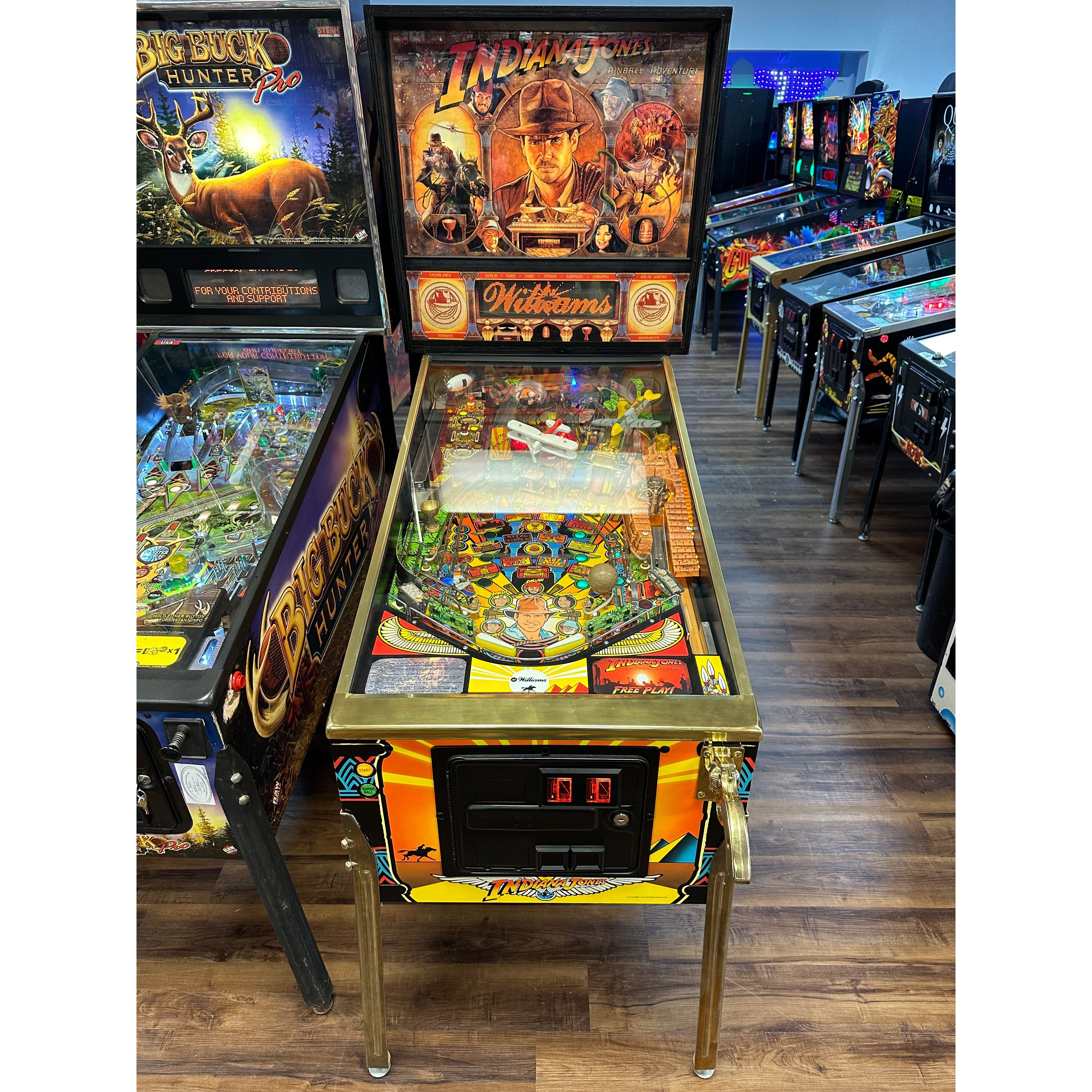 Williams LOADED Indiana Jones: The Pinball Adventure Pinball Machine