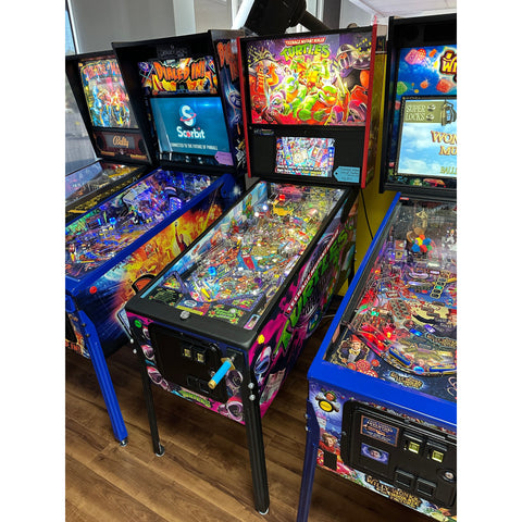 Image of Stern Pinball Teenage Mutant Ninja Turtles Premium Pinball Machine