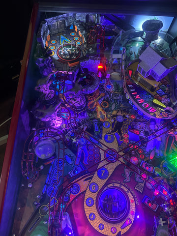 Image of JJP Wizard of Oz 75th Anniversary Ruby Red Edition Pinball Machine