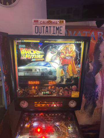 Image of Data East LOADED Back to the Future Pinball Machine