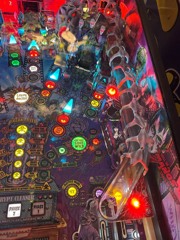 Image of Stern Pinball Elvira's House of Horrors Premium Pinball Machine