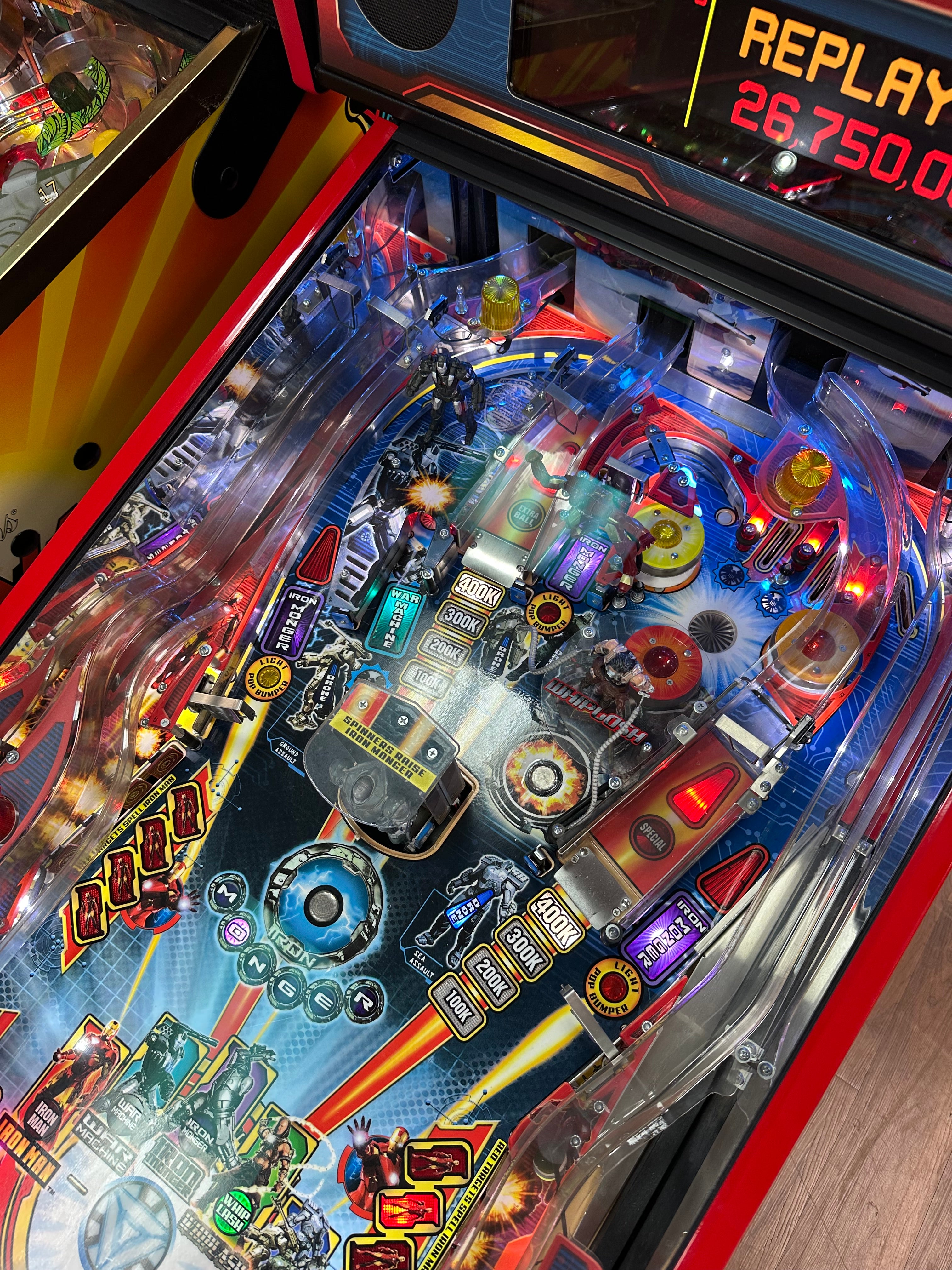 Stern Pinball Ironman Vault Pinball Machine