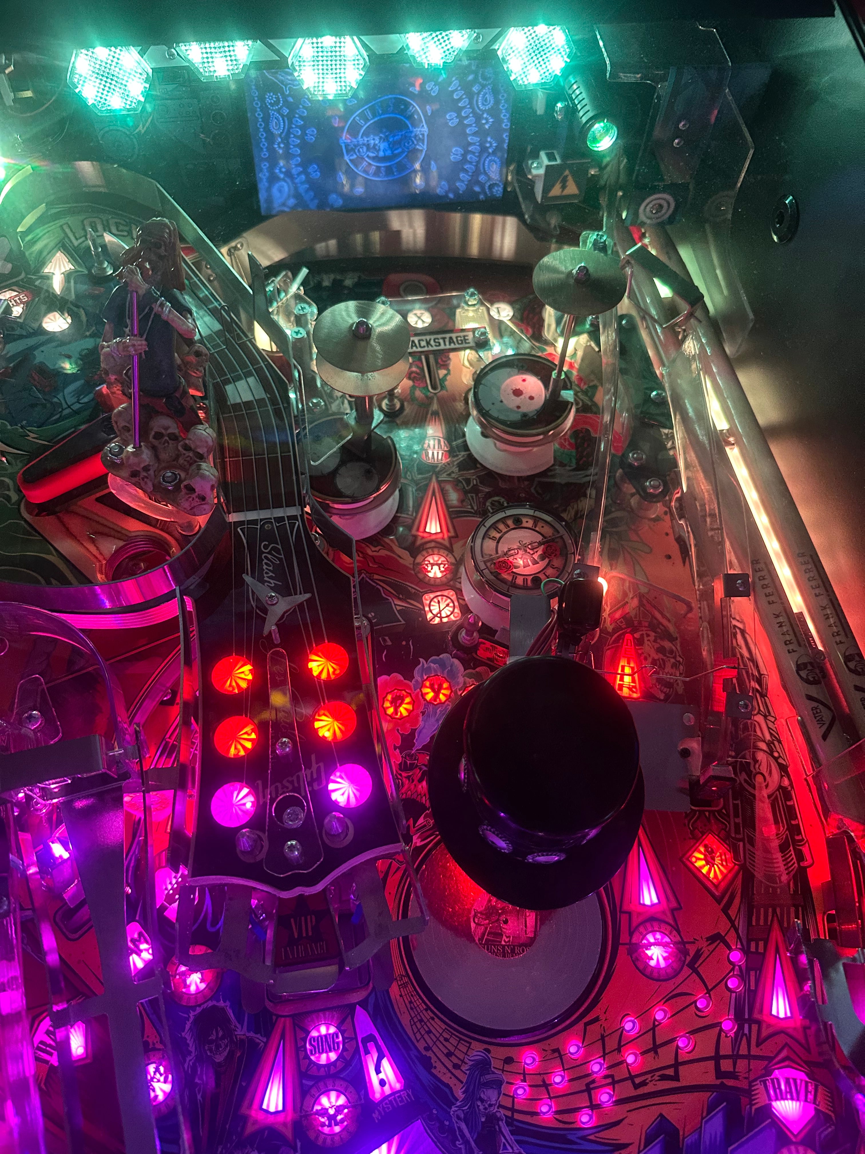 JJP Guns N' Roses Limited Edition Pinball Machine