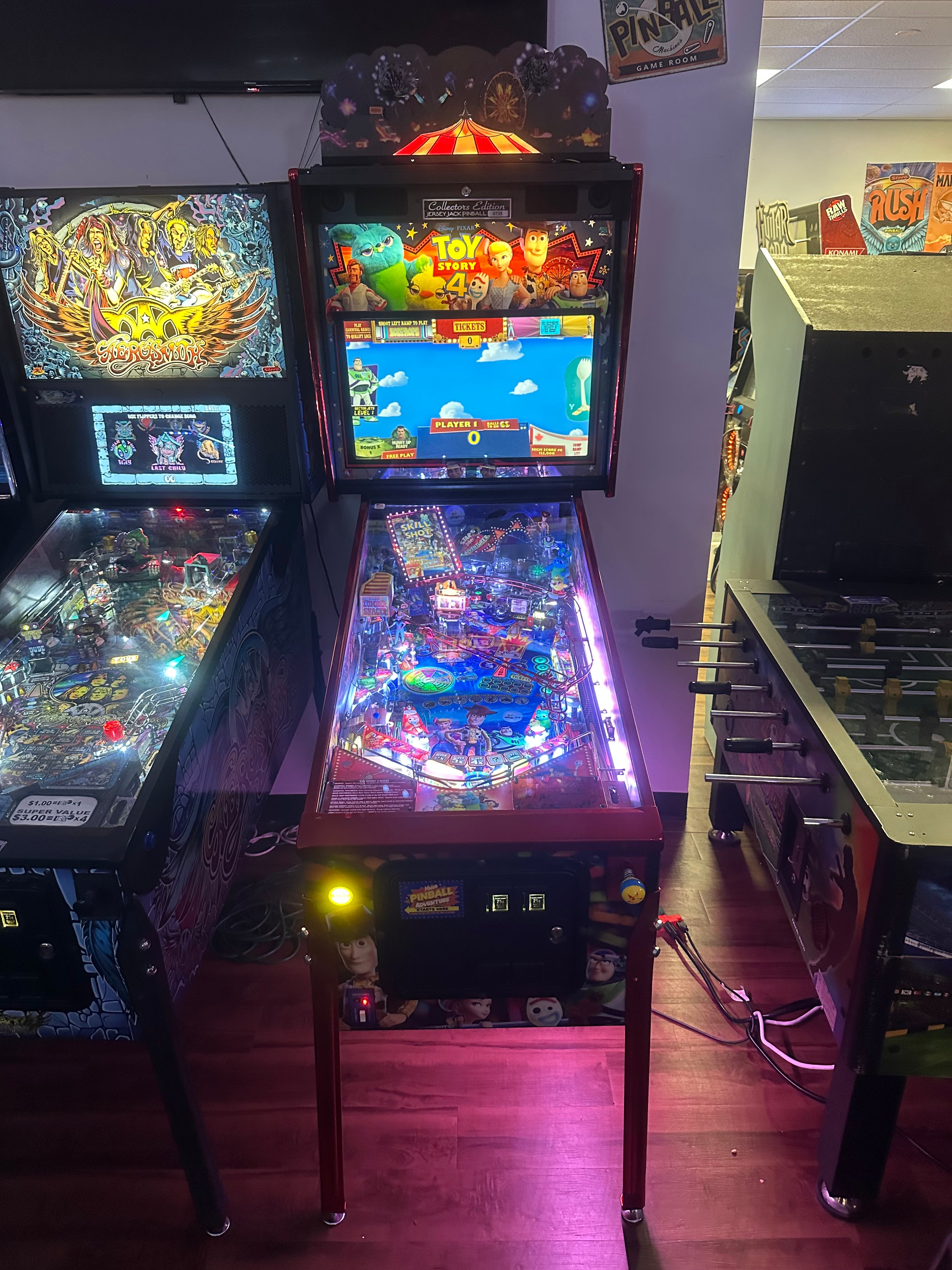 JJP Toy Story 4 Collectors Edition Pinball Machine