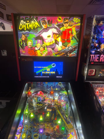 Image of Stern Pinball Batman 66 Premium Pinball Machine