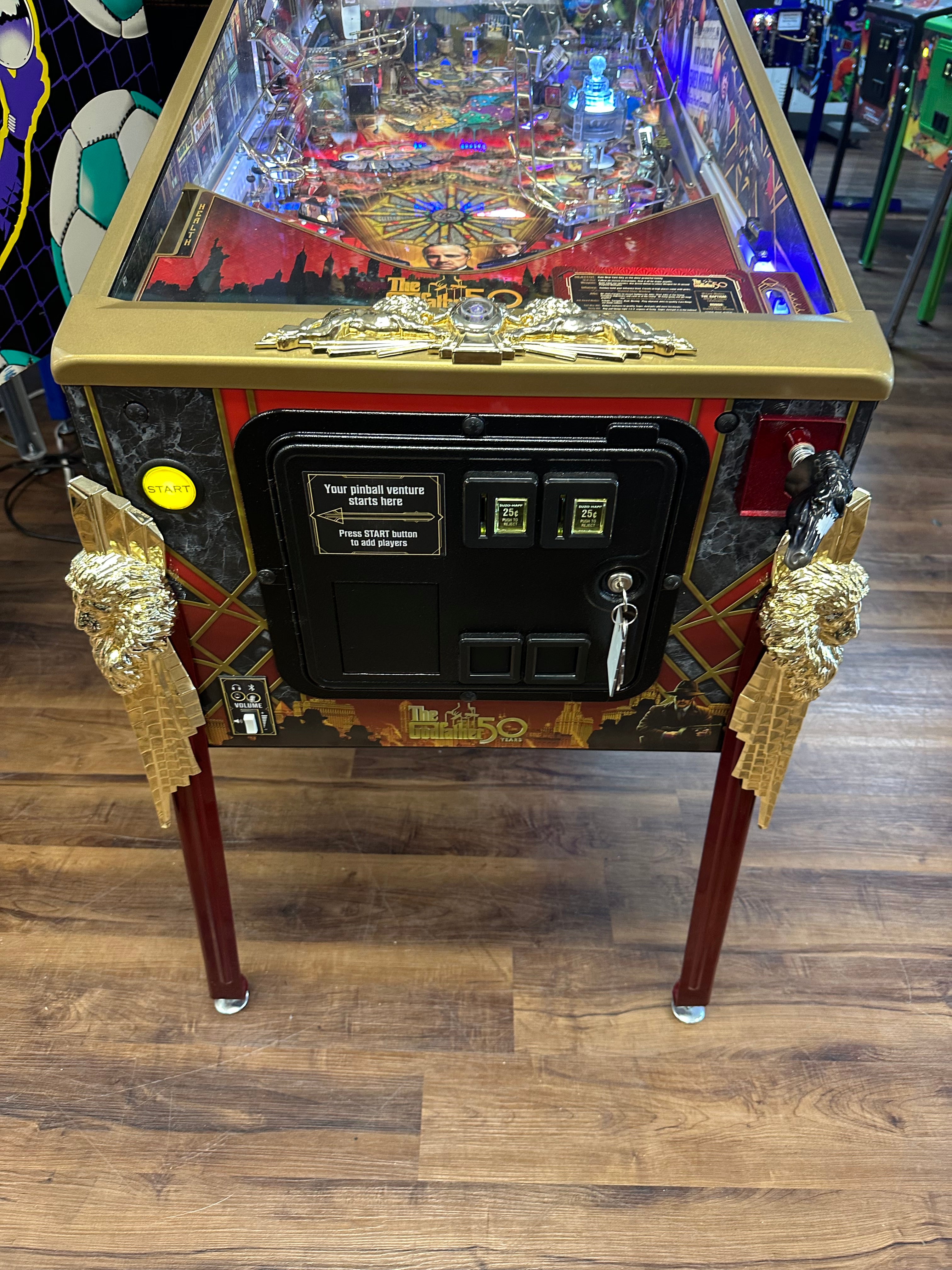 Jersey Jack Pinball The Godfather Collectors Edition Pinball Machine