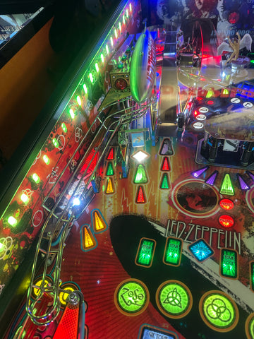 Image of Stern Pinball LOADED Led Zeppelin Premium Pinball Machine