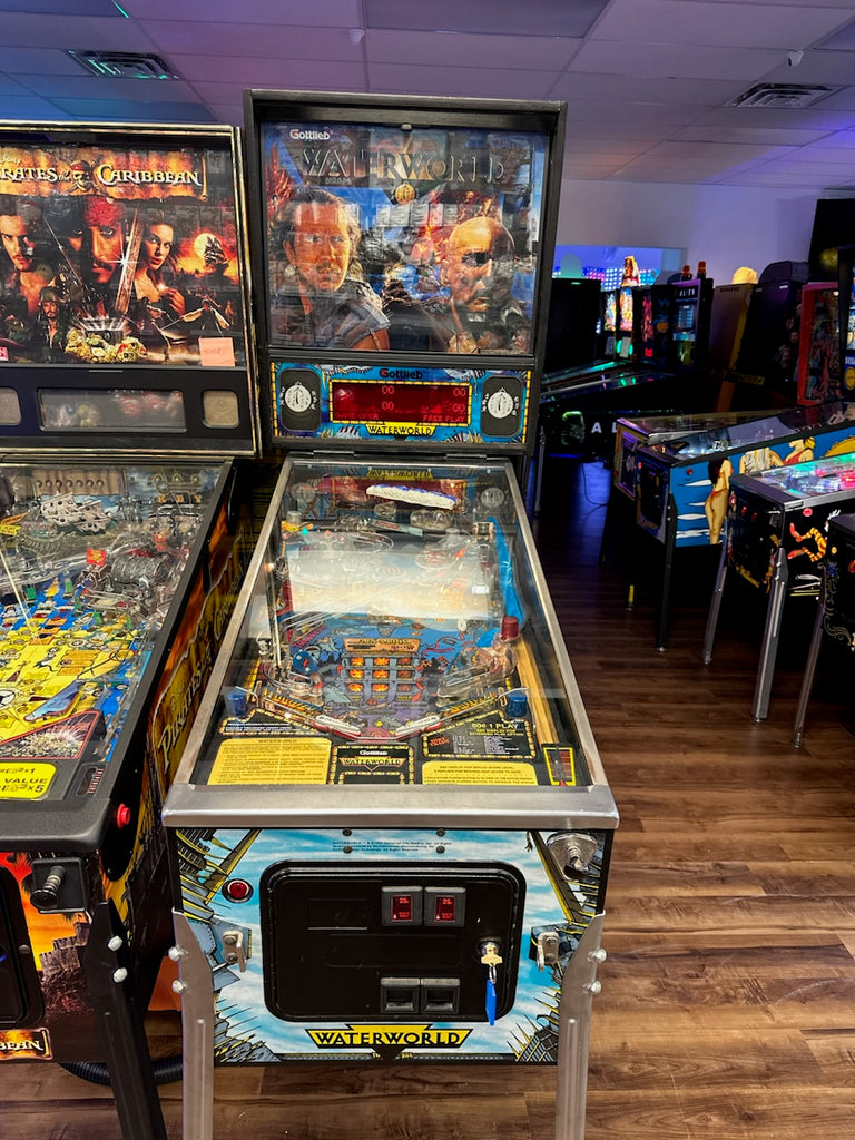 Gottlieb Waterworld Pinball Machine Game and Sport World