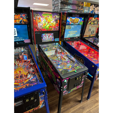 Image of Stern Pinball Teenage Mutant Ninja Turtles Premium Pinball Machine