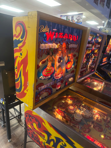 Image of Bally Wizard Pinball Machine