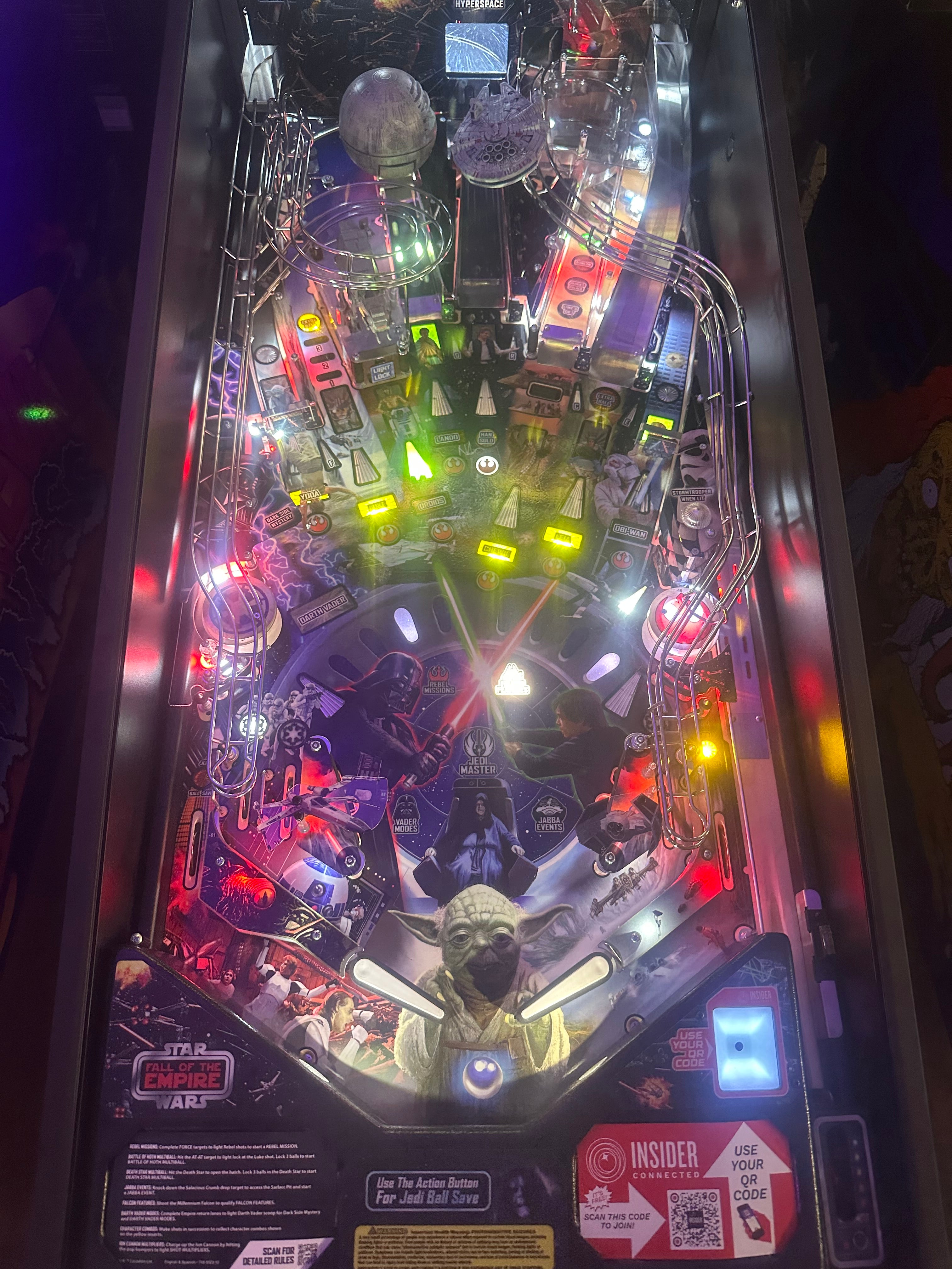 Stern Pinball Star Wars: Fall of the Empire Pro Pinball Machine