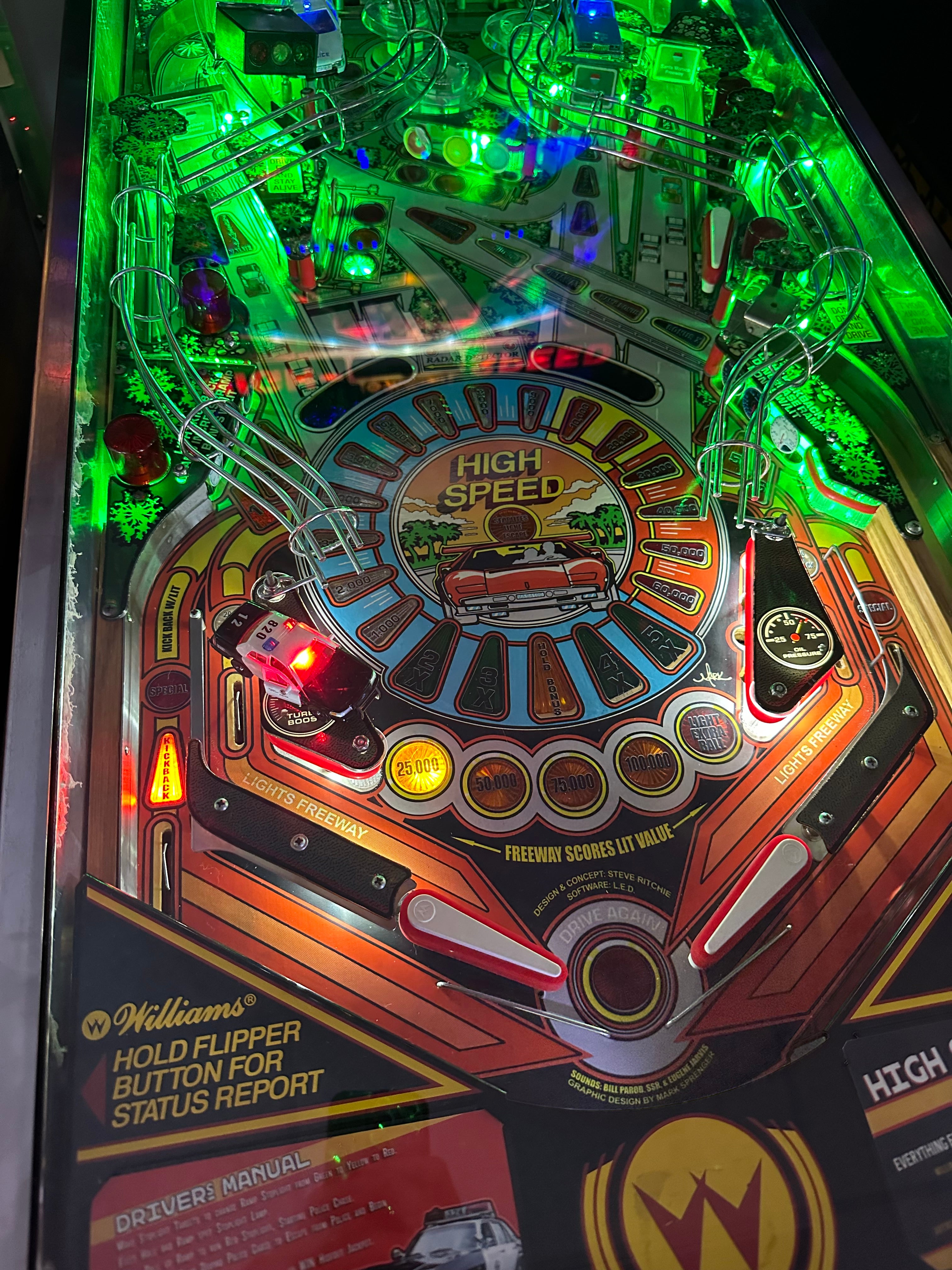 Williams High Speed Pinball Machine