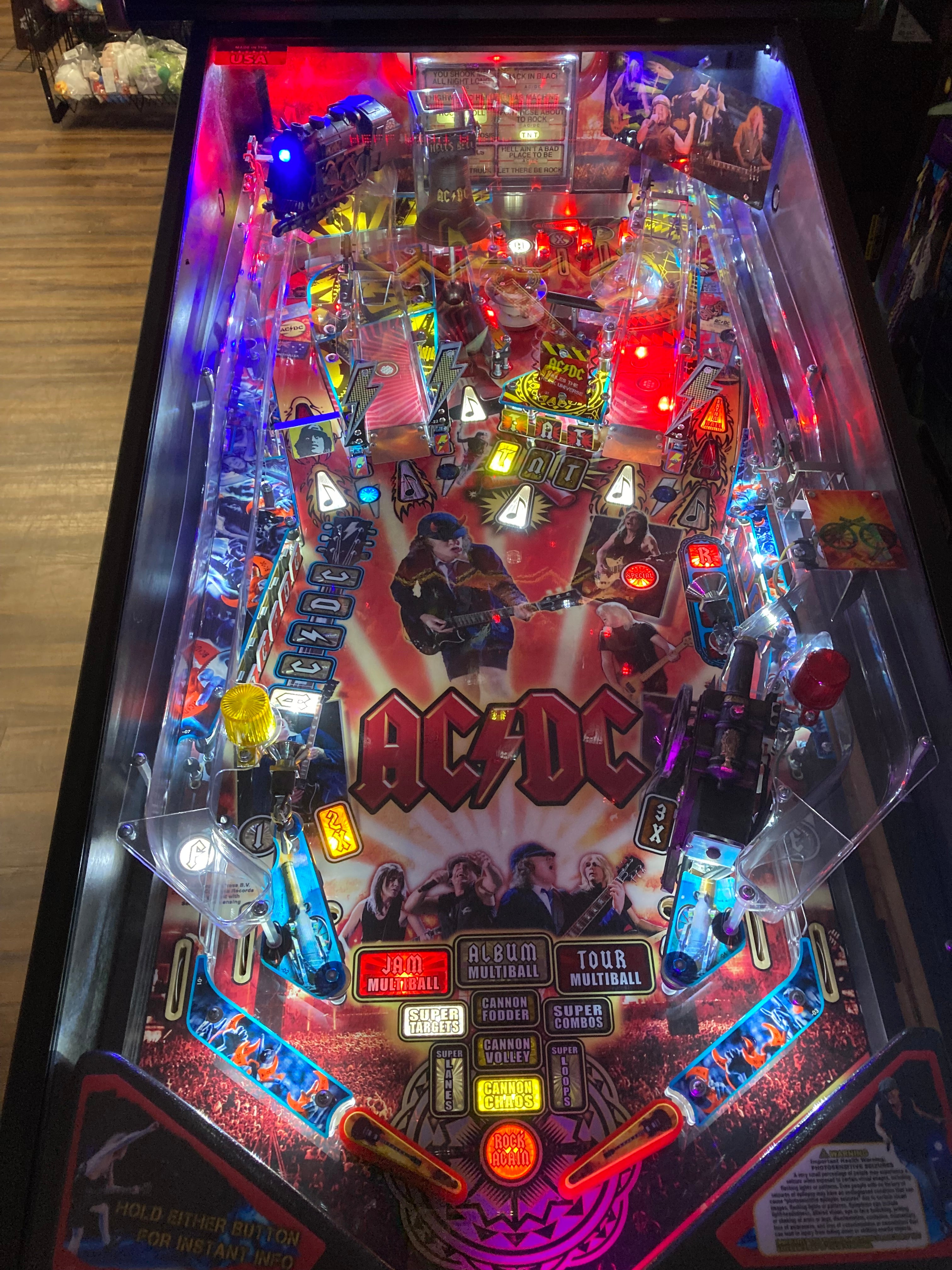 Stern Pinball AC/DC Pro Vault Pinball Machine