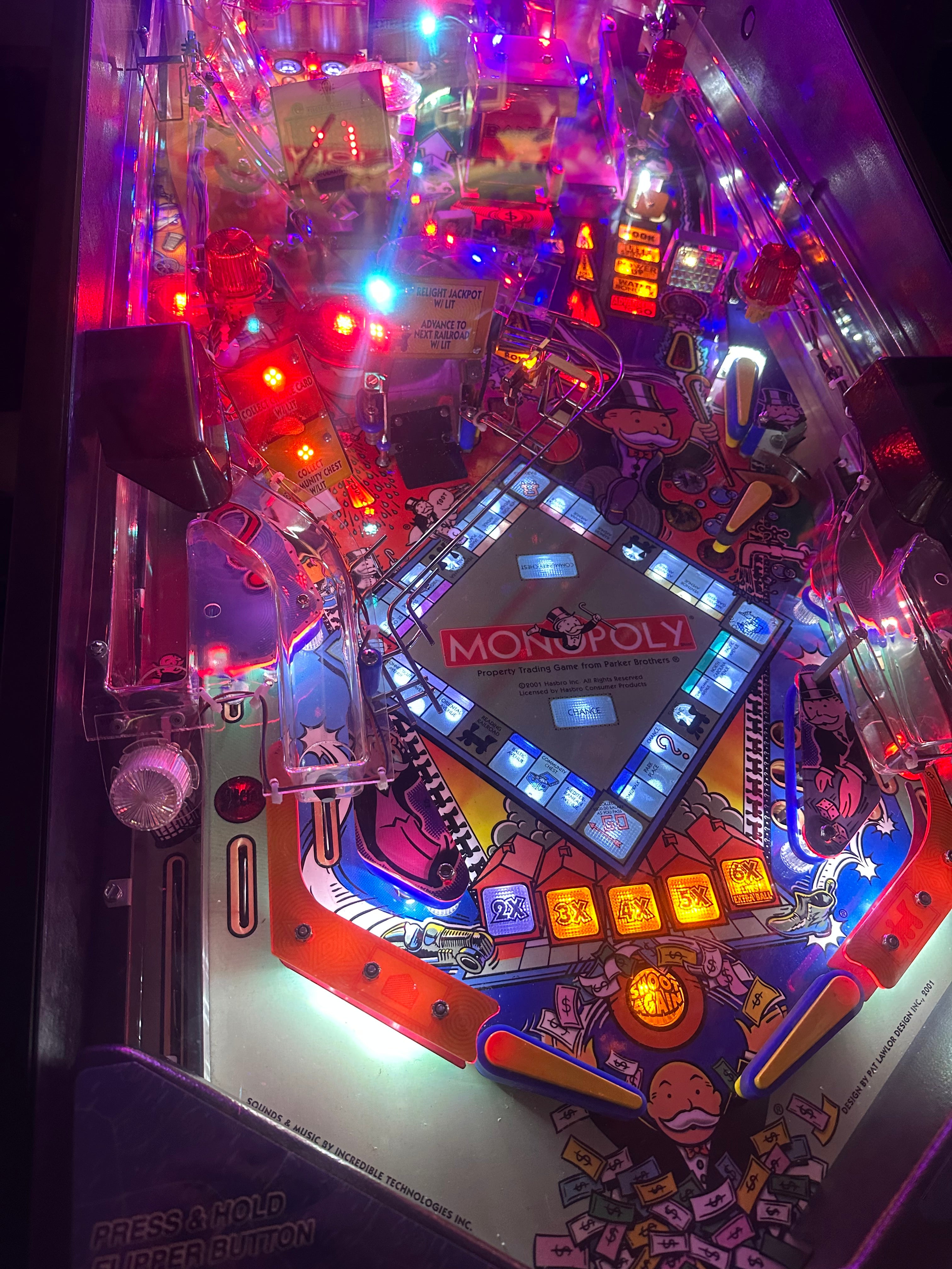 Stern Pinball Monopoly Pinball Machine