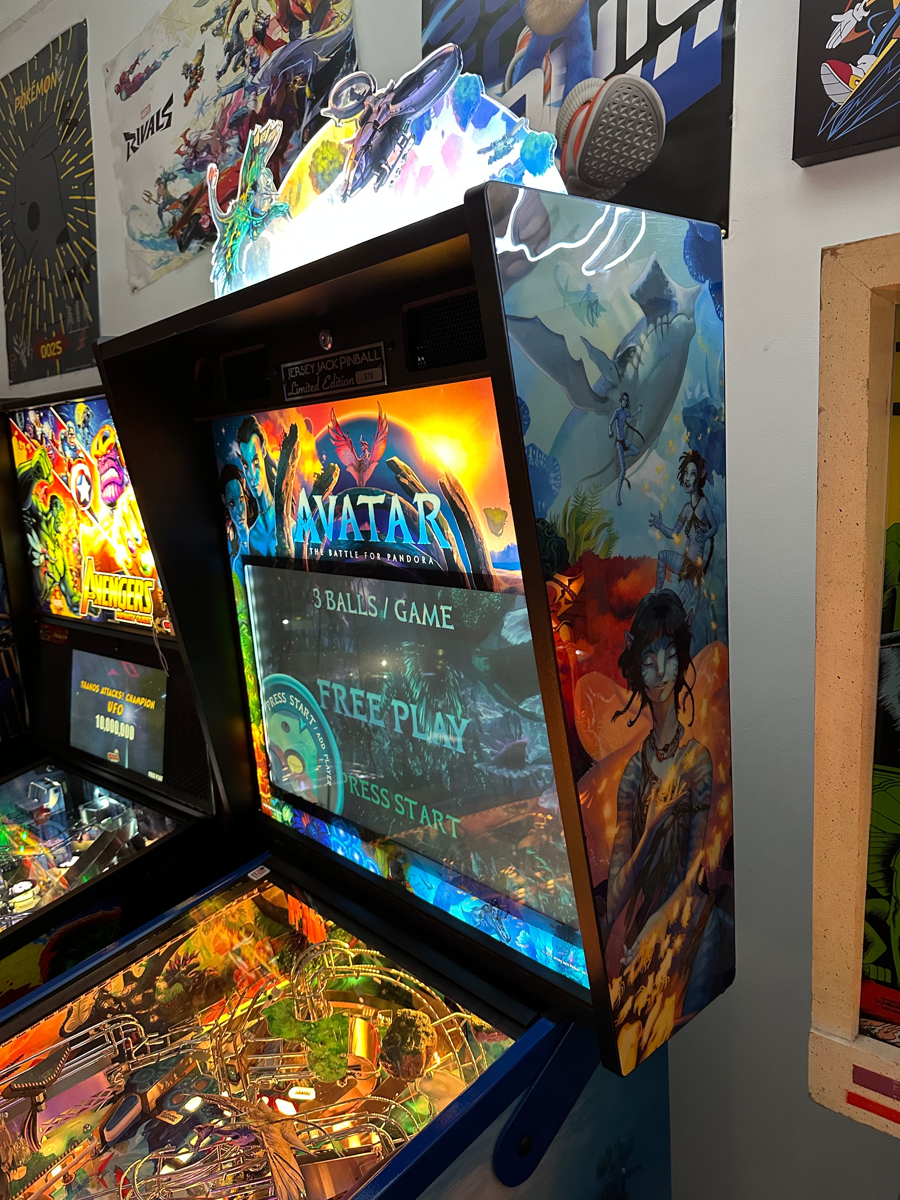 JJP Avatar Limited Edition Pinball Machine