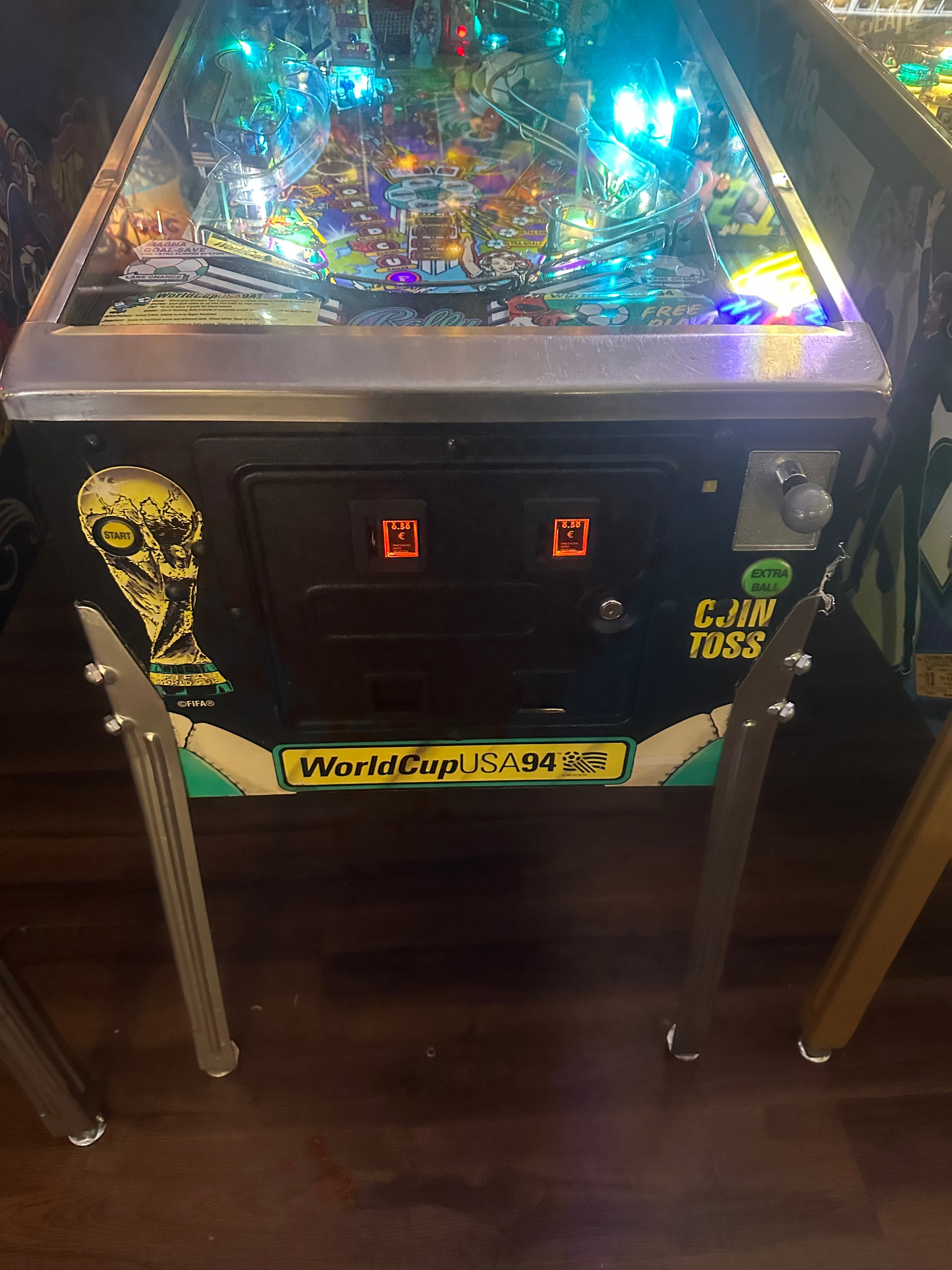 Bally World Cup Soccer Pinball Machine