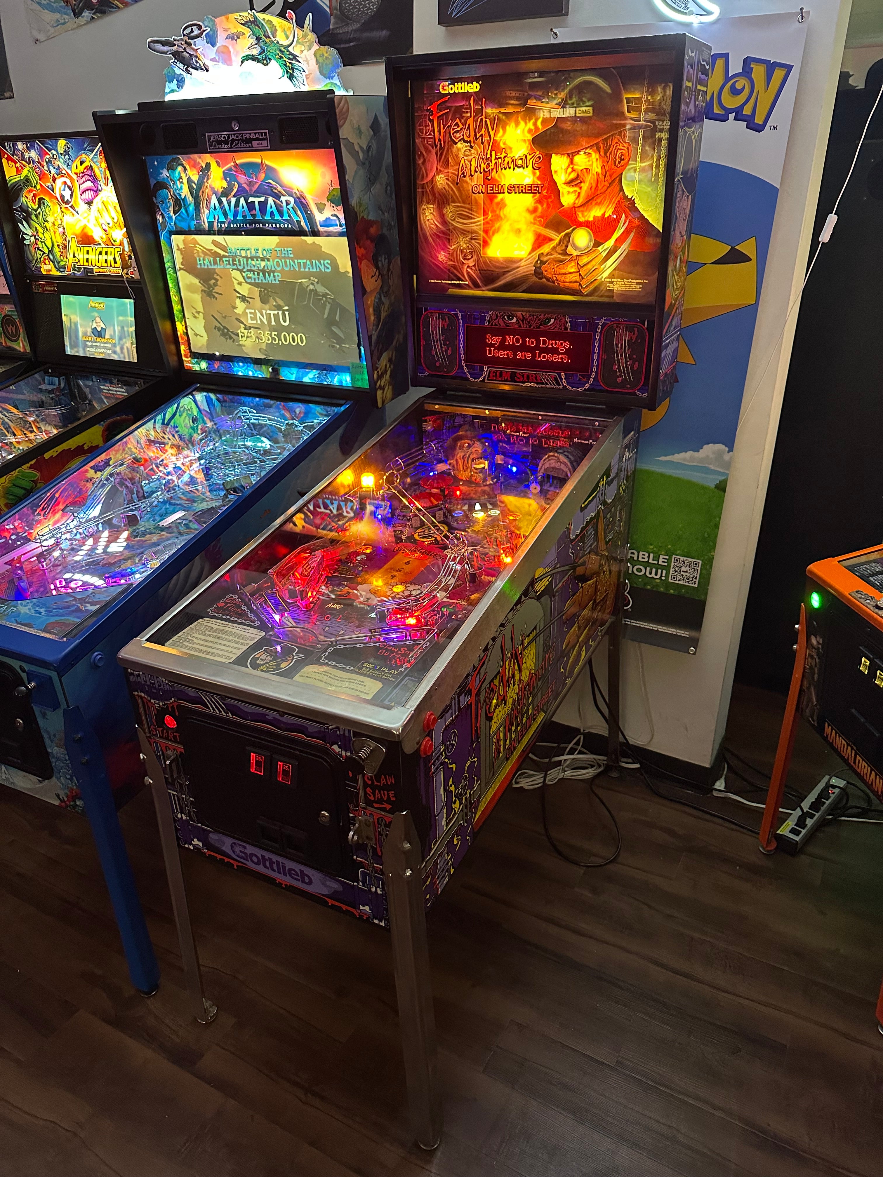 Gottlieb Freddy: A Nightmare on Elm Street Pinball Machine