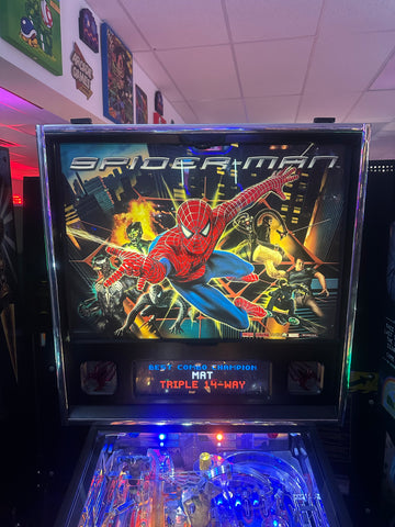 Image of Stern Pinball LOADED Spider-Man Pinball Machine