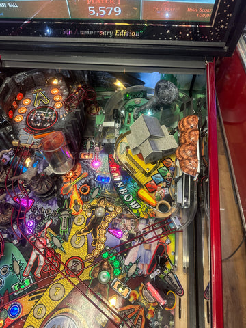 Image of JJP Wizard of Oz 75th Anniversary Ruby Red Edition Pinball Machine