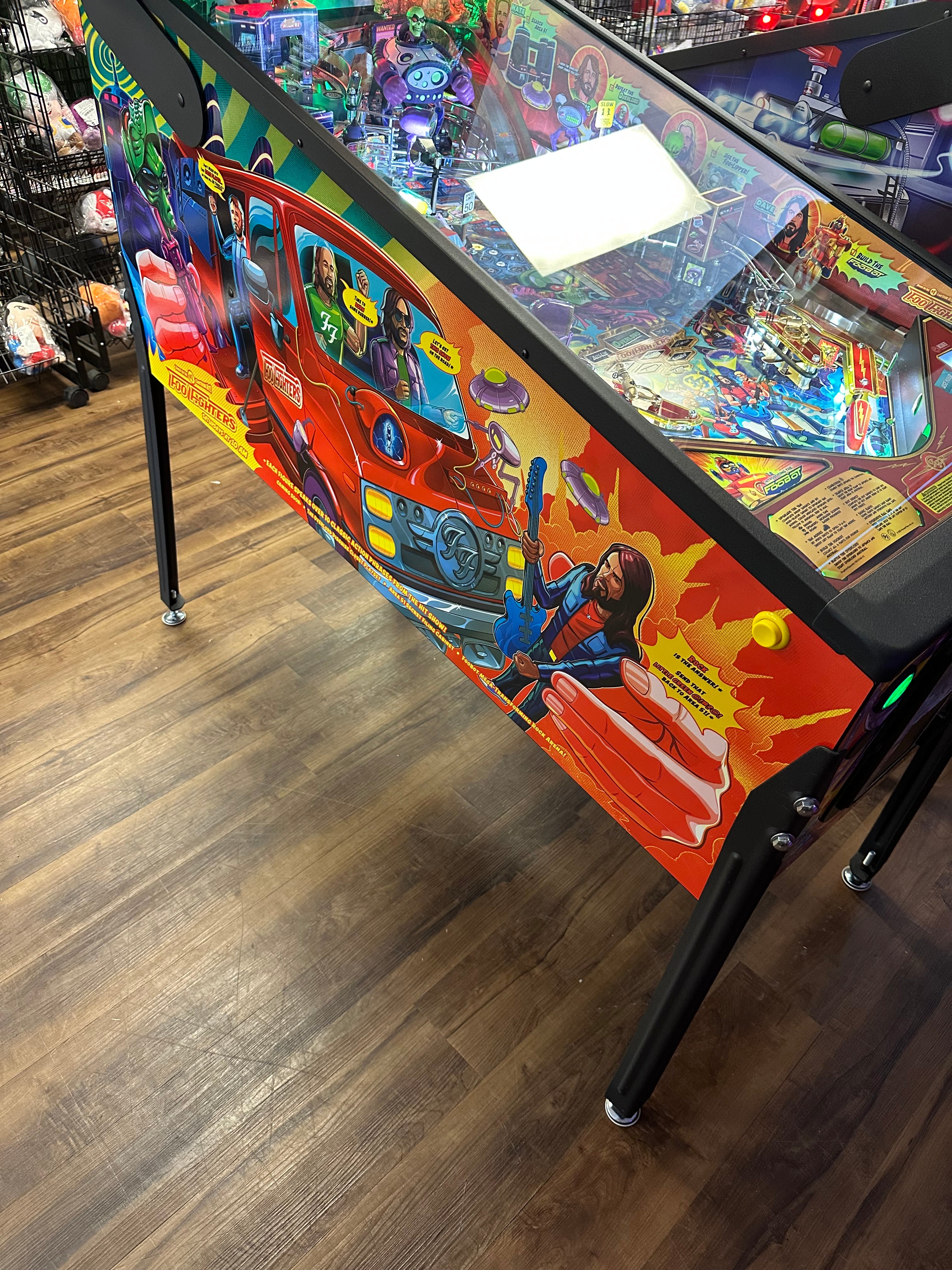 Stern Pinball LOADED Foo Fighters Premium Pinball Machine